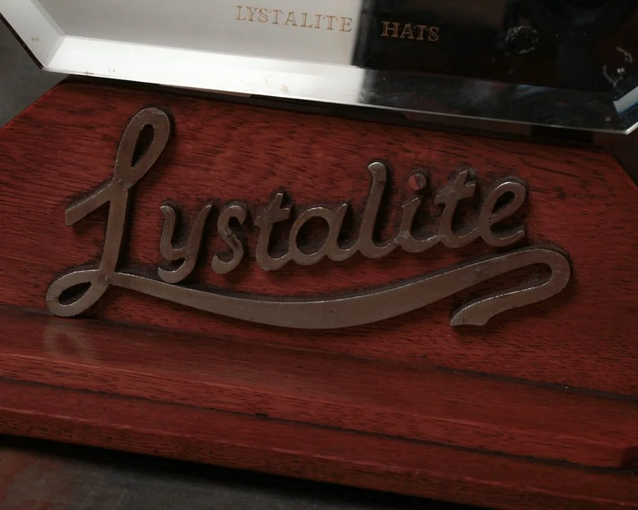 Lystalite Advertising Mirror