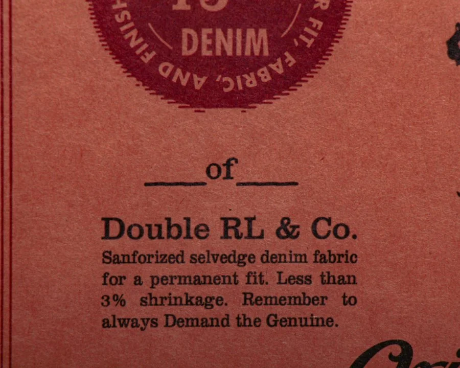 Ralph Lauren Double RL salesman sample jeans limited edition-13.jpg