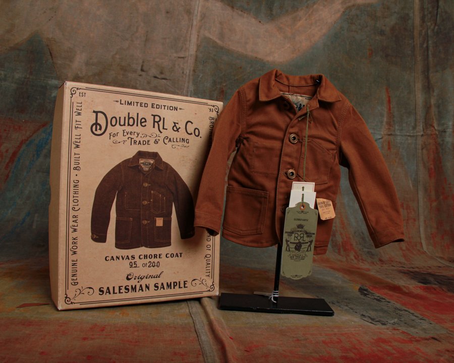 Ralph Lauren Double RL salesman sample chore canvas coat limited edition.jpg