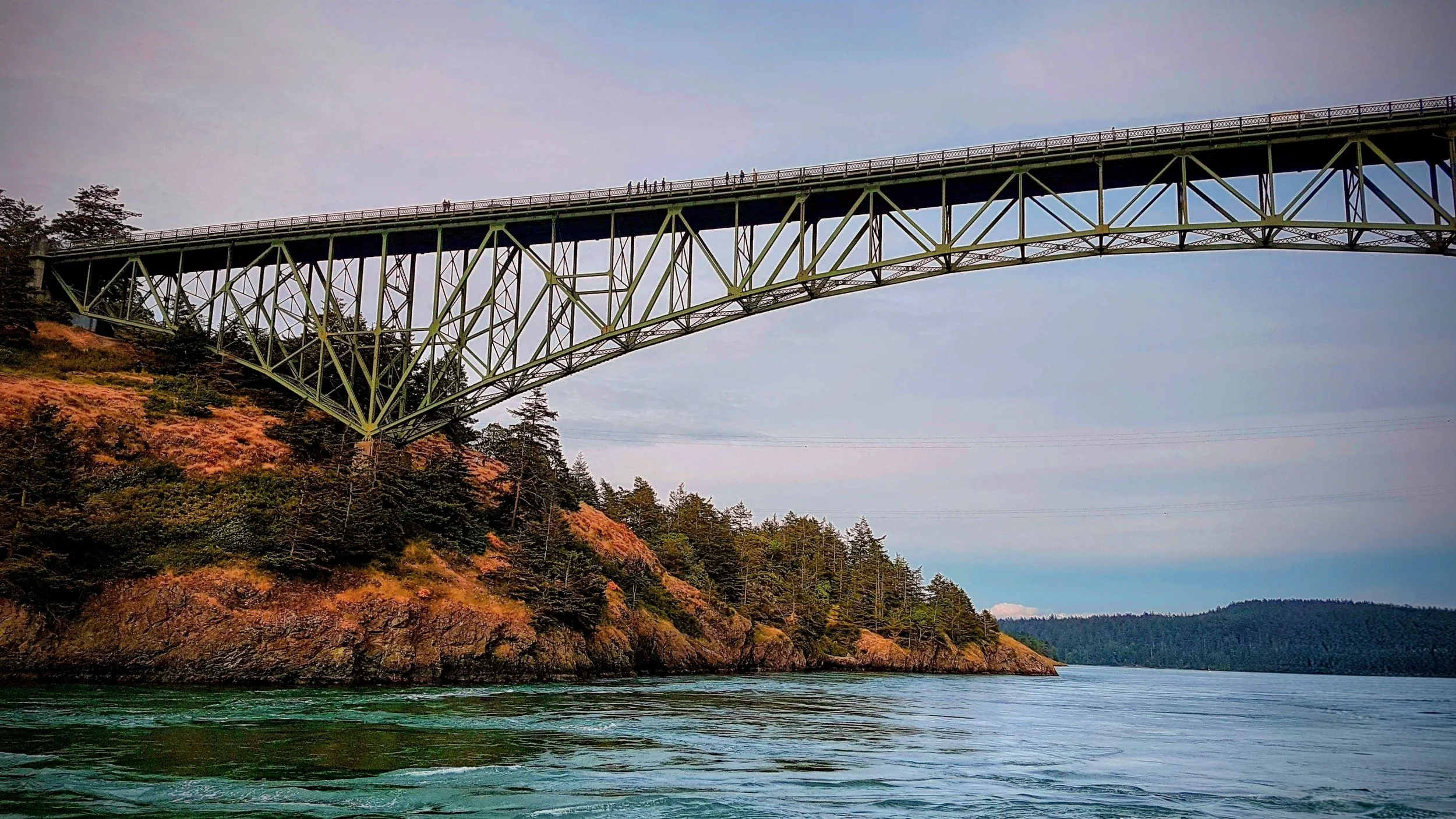 Steel bridge representing the solid framework of operational strategy.