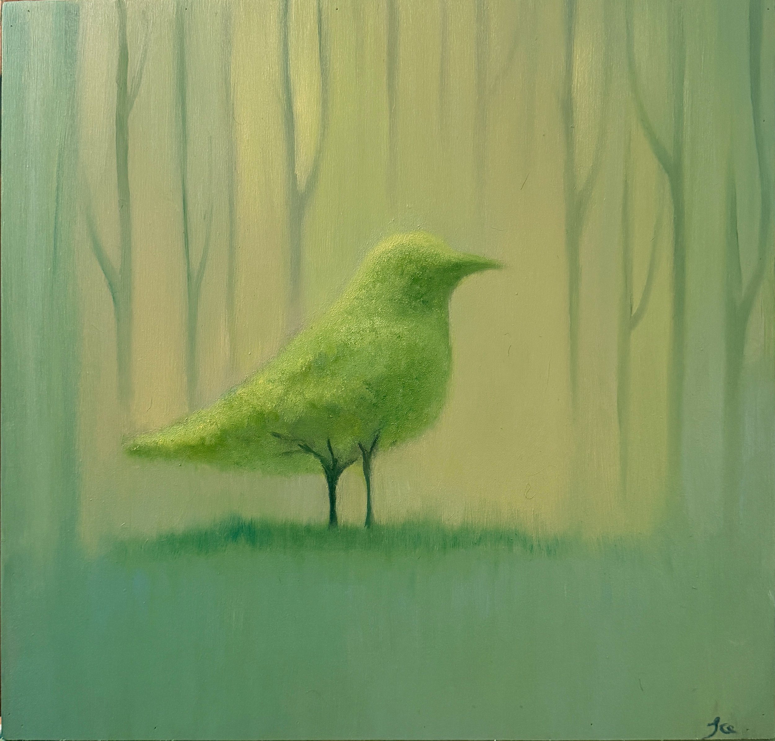 Olal'Art_JIAQIAN_BIRD_2026_Oil painting _1:1_36*36(cm)_1000$SGD.jpg