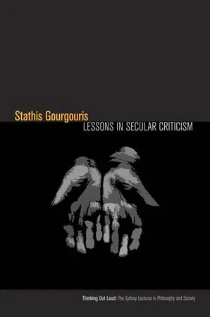 Lessons in Secular Criticism Cover