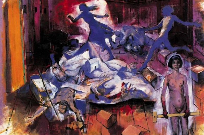 Kyriakos Katzourakis, “Yakinthi”, from the collection “The road to the West”, 2001