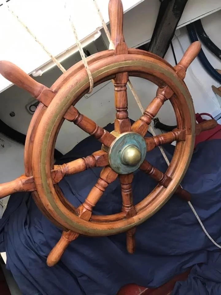 Finished wheel - good work Carol!