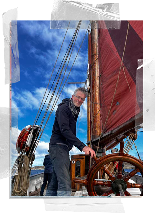 Steve Jones Skipper Sailing on Provident