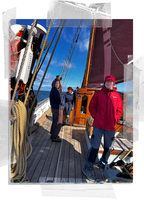 Provident Sailing happy guests sailing