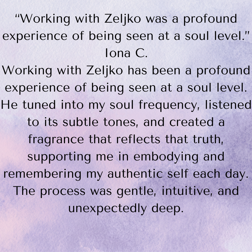 Inspirational quote about working with Zeljko, attributing the experience to Iona C.