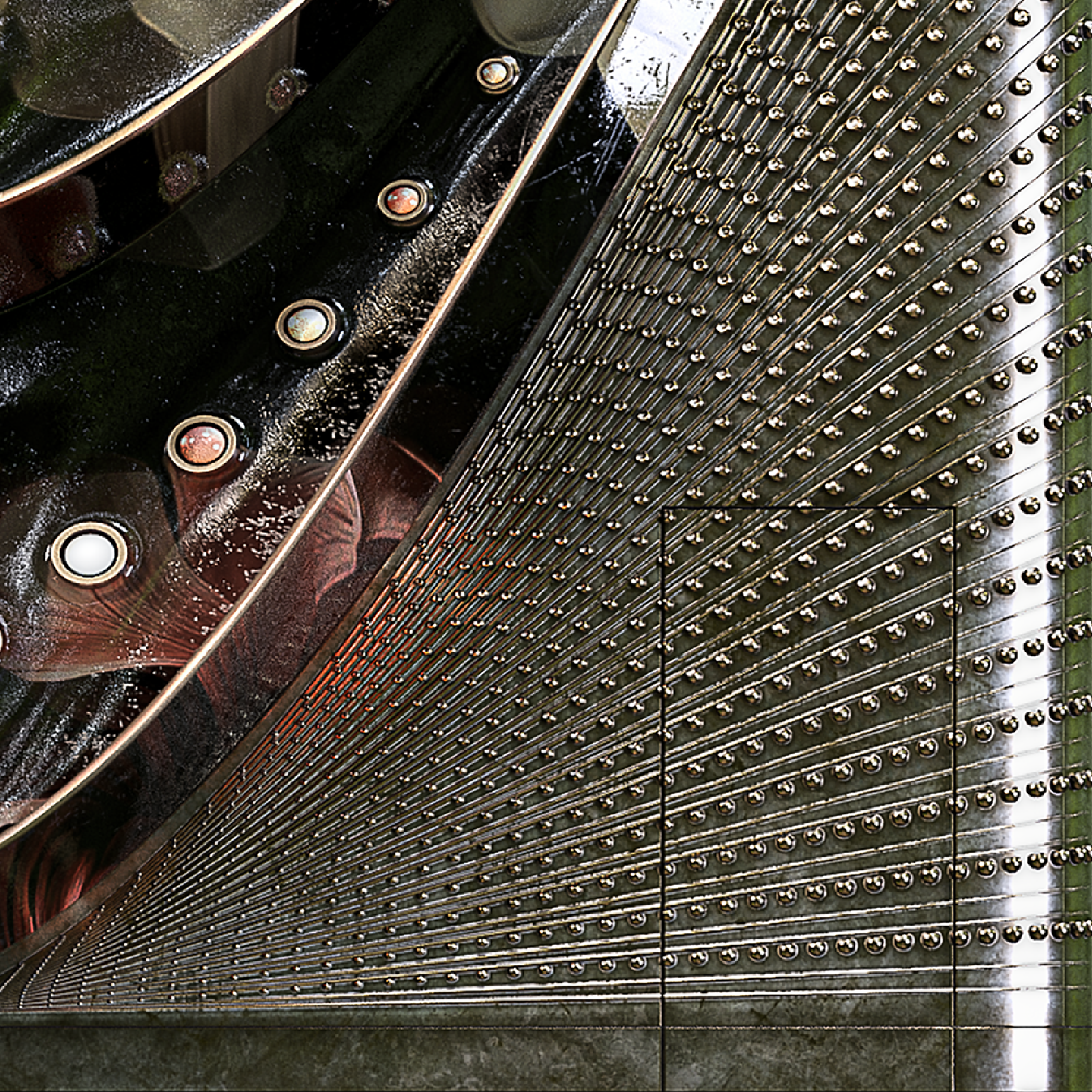 Her House - Seraphine with tiger lily symbolism in a poetic portrait by Amittai Lee Antoine.