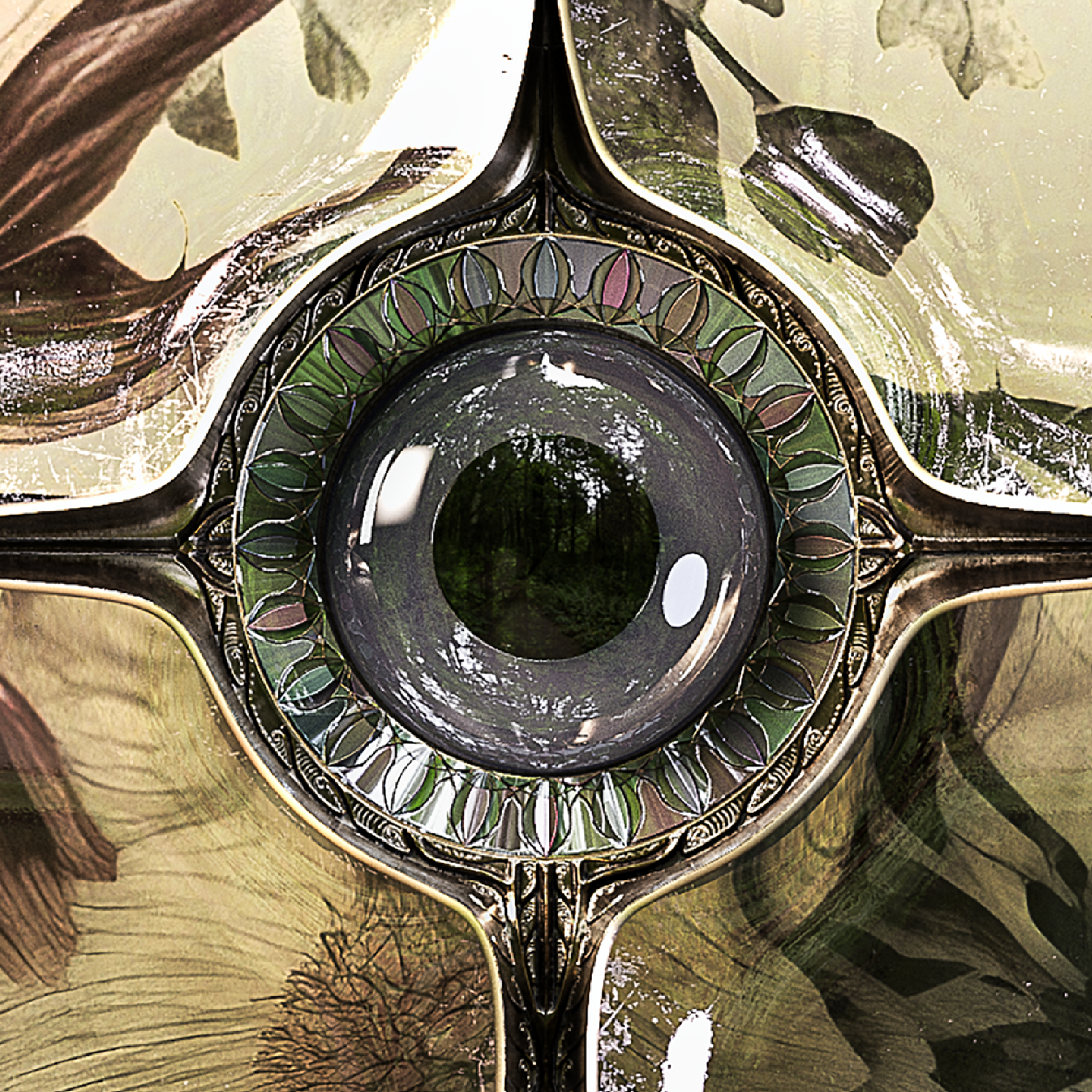 Poetic portrait of Liora with red camellia symbolism by Amittai Lee Antoine.