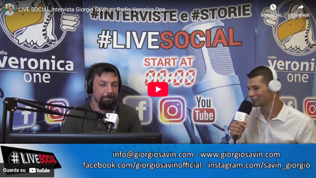 Intervista Video con Giorgio Savin su Radio Veronica One e le sue idee su Life Care