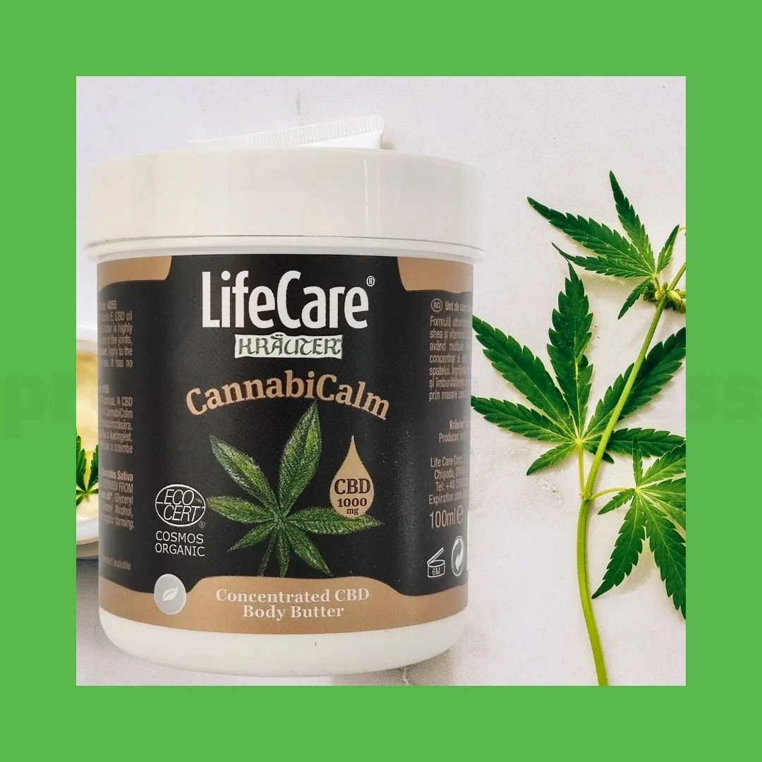 FOTO-4055 - Burro per il corpo CannabiCalm, con CBD 1000 mg-1080X1080.jpg