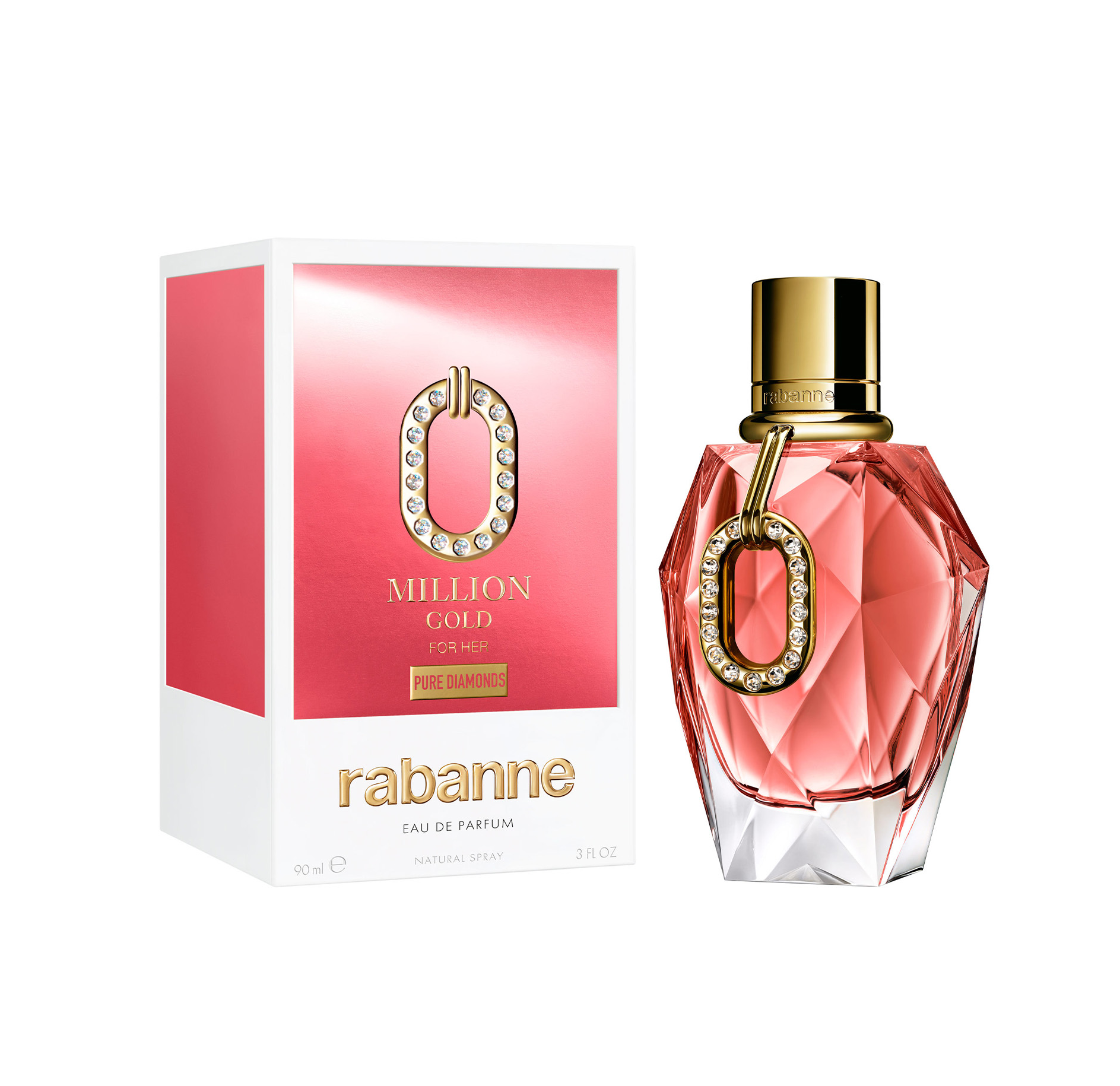 RABANNE Million Gold for Her Pure Diamonds EDP 50/90ML