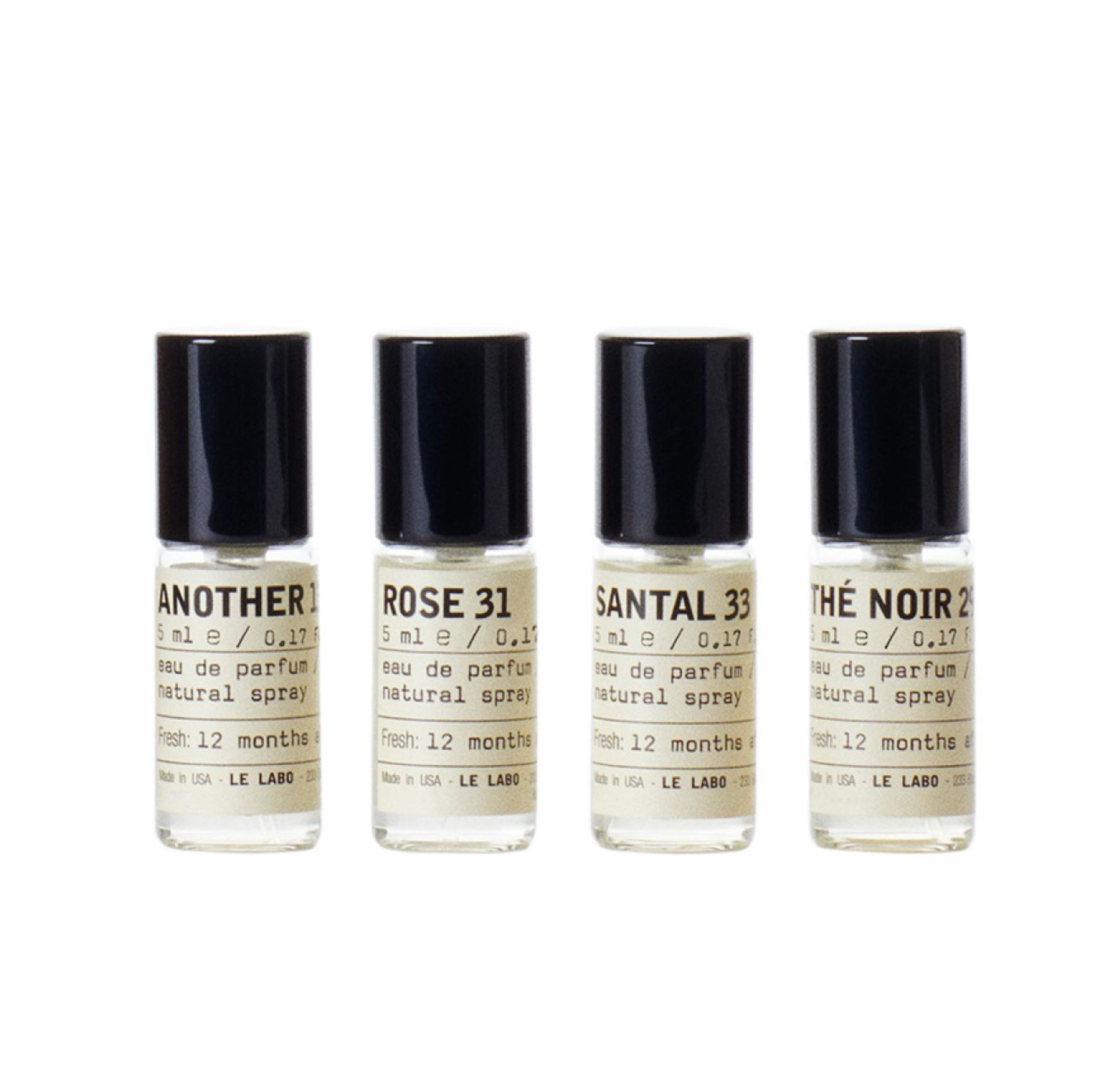 LE LABO Classic Collection Discovery Set 探索套裝 (4 x 5ml - #13, 31, 33, 29)