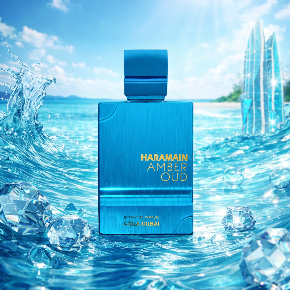 AL HARAMAIN Amber Oud Aqua Dubai Extrait de Parfum Spray 75/100ML