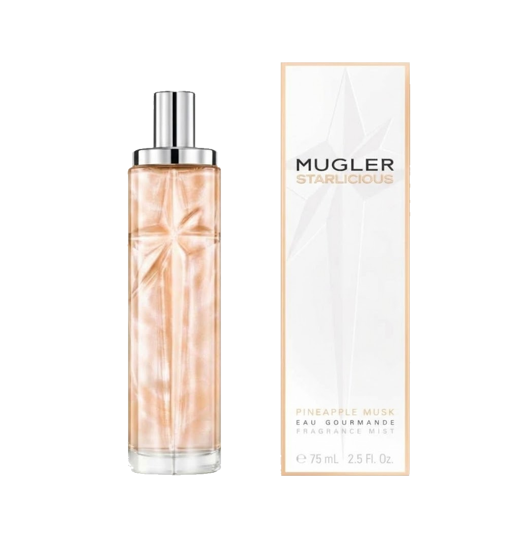 MUGLER Starlicious Pineapple Musk Eau Gourmande Hair & Body Fragrance Mist 75ml (Shimmery)【預訂 Pre-order】