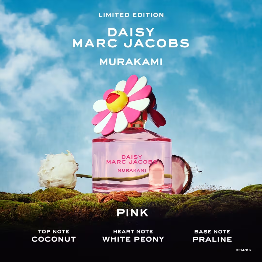 MARC JACOBS Daisy Murakami Pink Eau de Parfum Spray 50ML (Marc