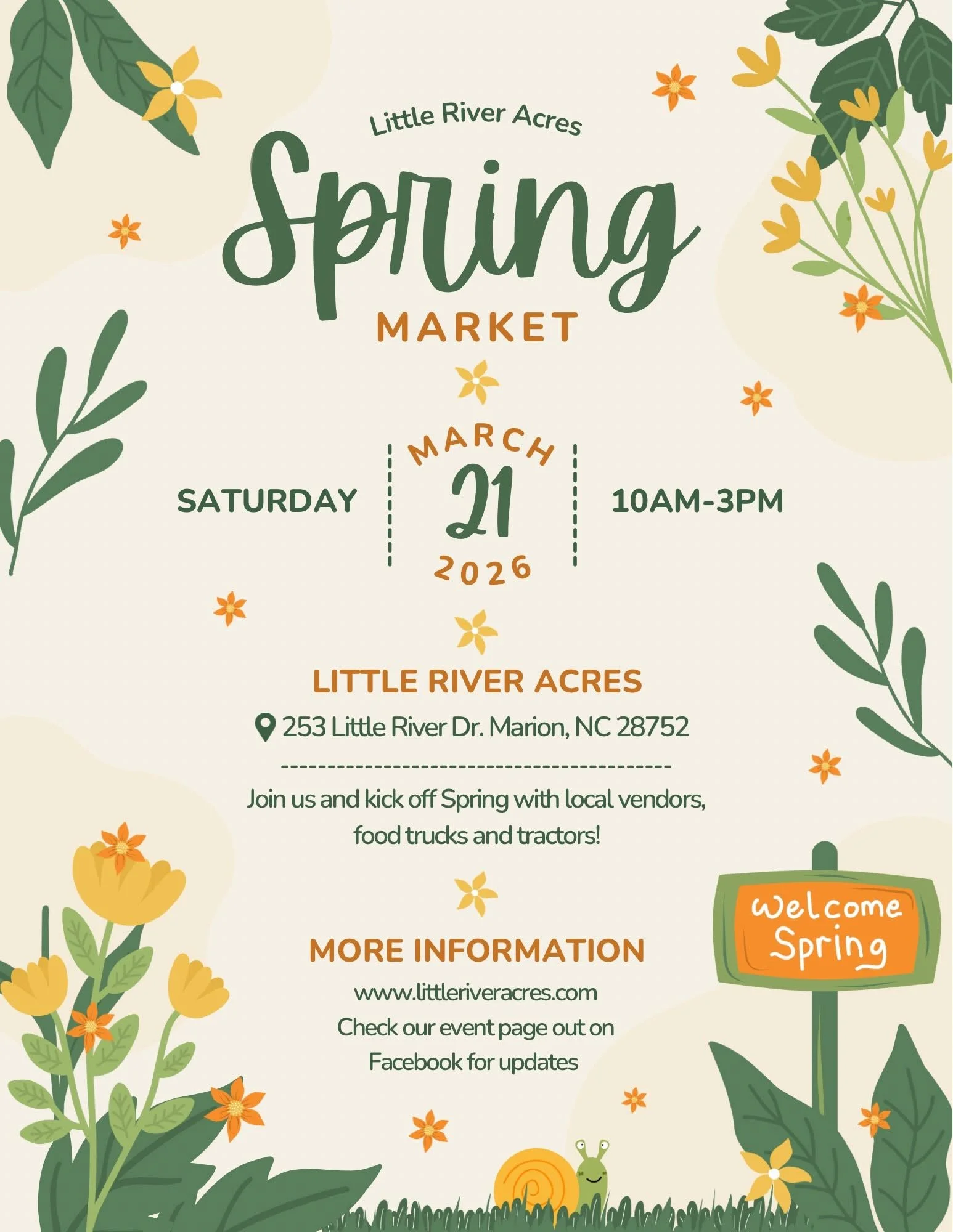 Little River Acres Spring Market