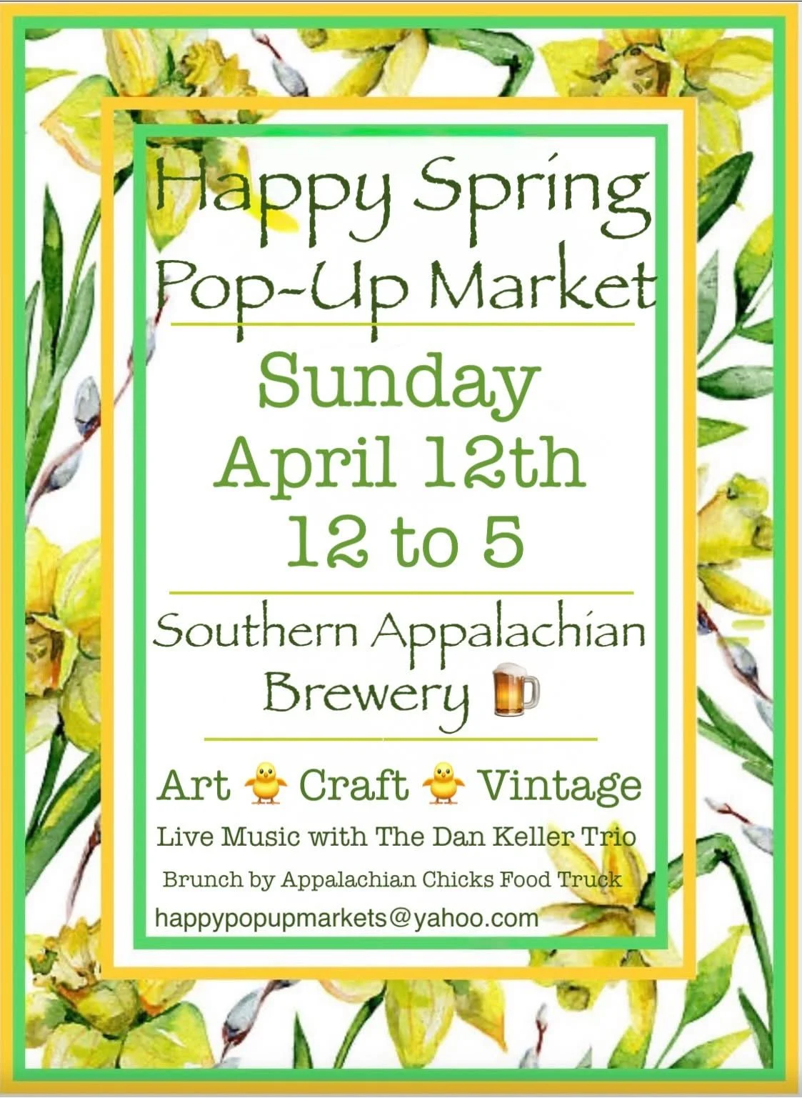 Happy Spring Pop-Up Market