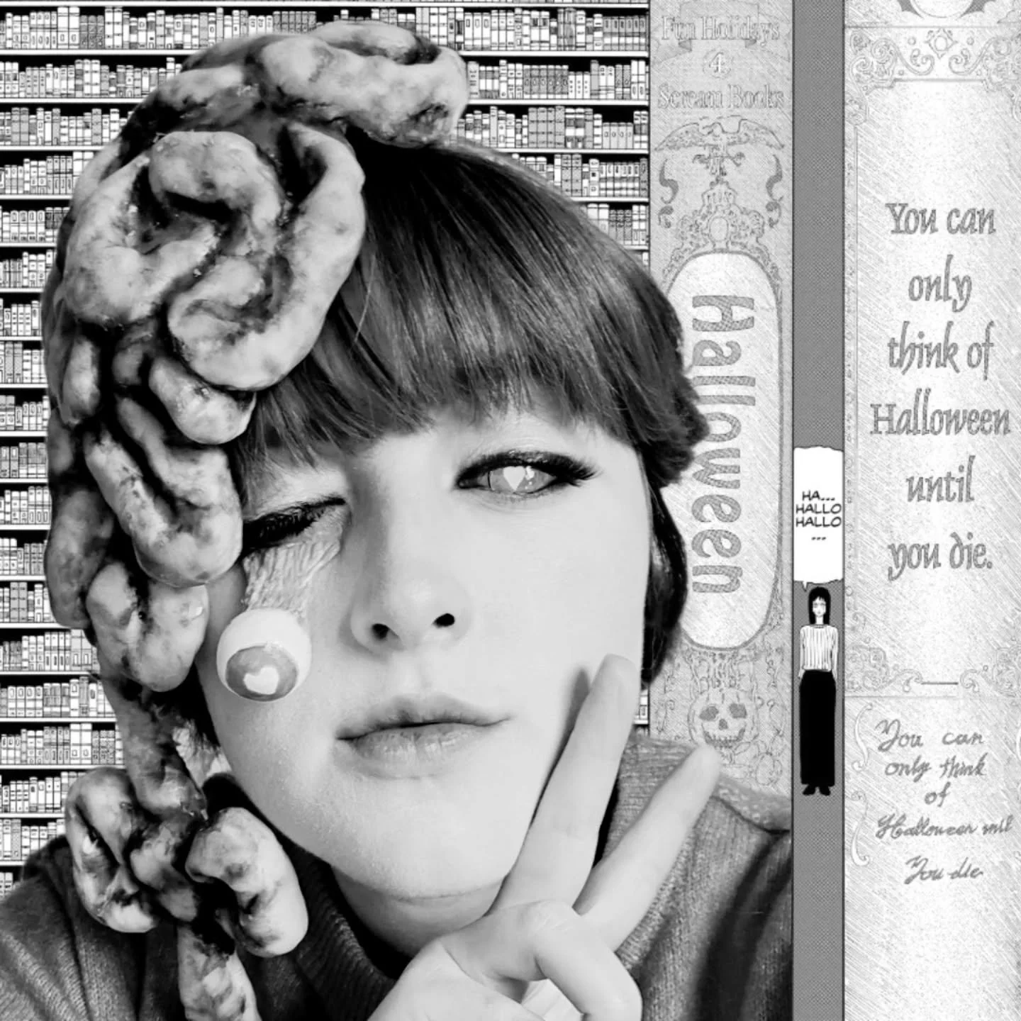 You can only think of Halloween until you die.

Here's the process of me making the eye and brains!
I used foam clay, Sunaura alcohol paints, super baldiez &amp; a lot of hot glue!
~
~
~
~
~
~
#halloween #cosmocsm #youcanonlythinkofhalloweenuntilyoud