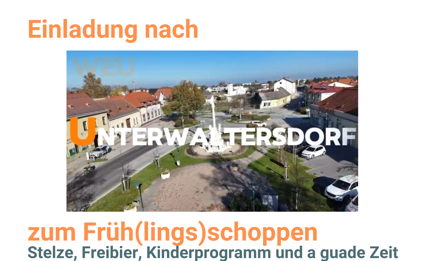 Früh(lings)schoppen