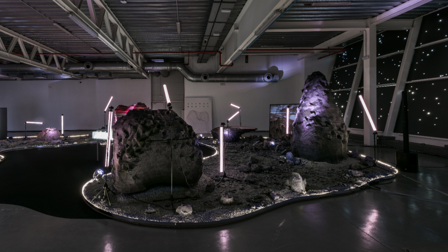Astral Bodies// Interactive and Immersive Space Milan, Valencia, Madrid