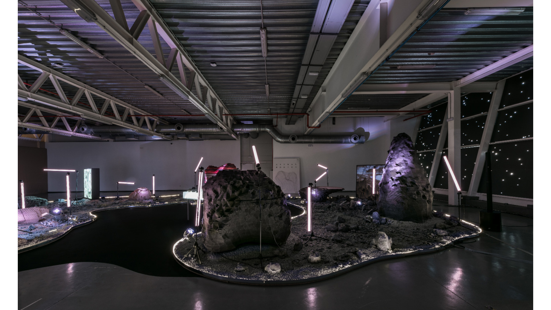 Astral Bodies// Interactive and Immersive Space Milan, Valencia, Madrid