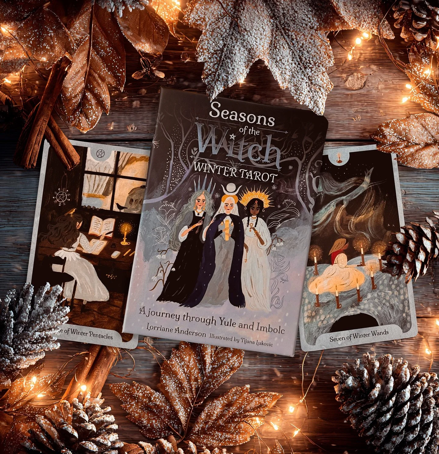 ✨ Winter whispers &amp; candlelight ✨

The air grows still, the nights longer, and the light turns to gold through frosted windows&hellip; It feels like the perfect moment to open a new door of magic.

I&rsquo;m so deeply honored to share with you th
