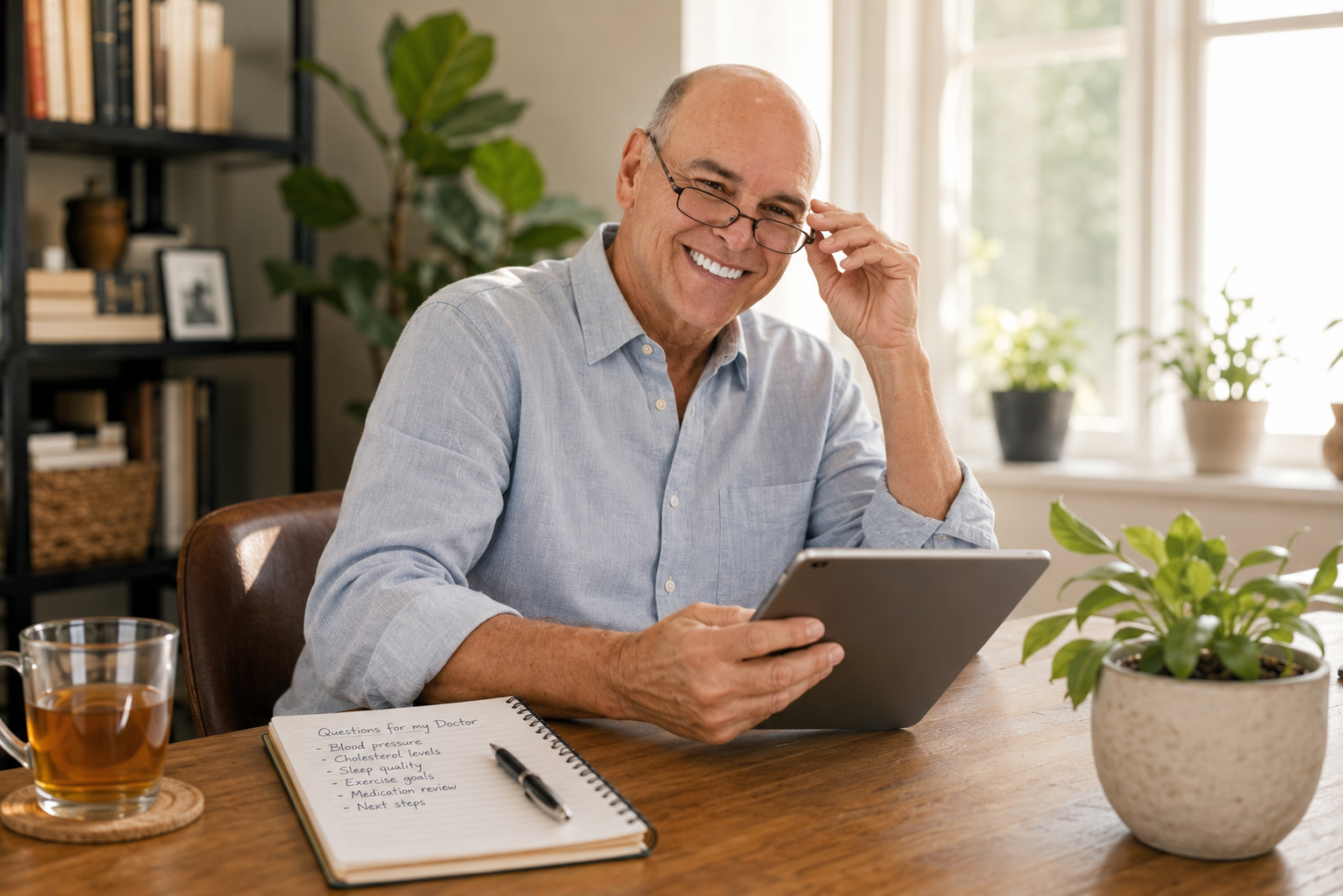 How AI Can Help Adults 50+ With Health Research (And When to Stop)