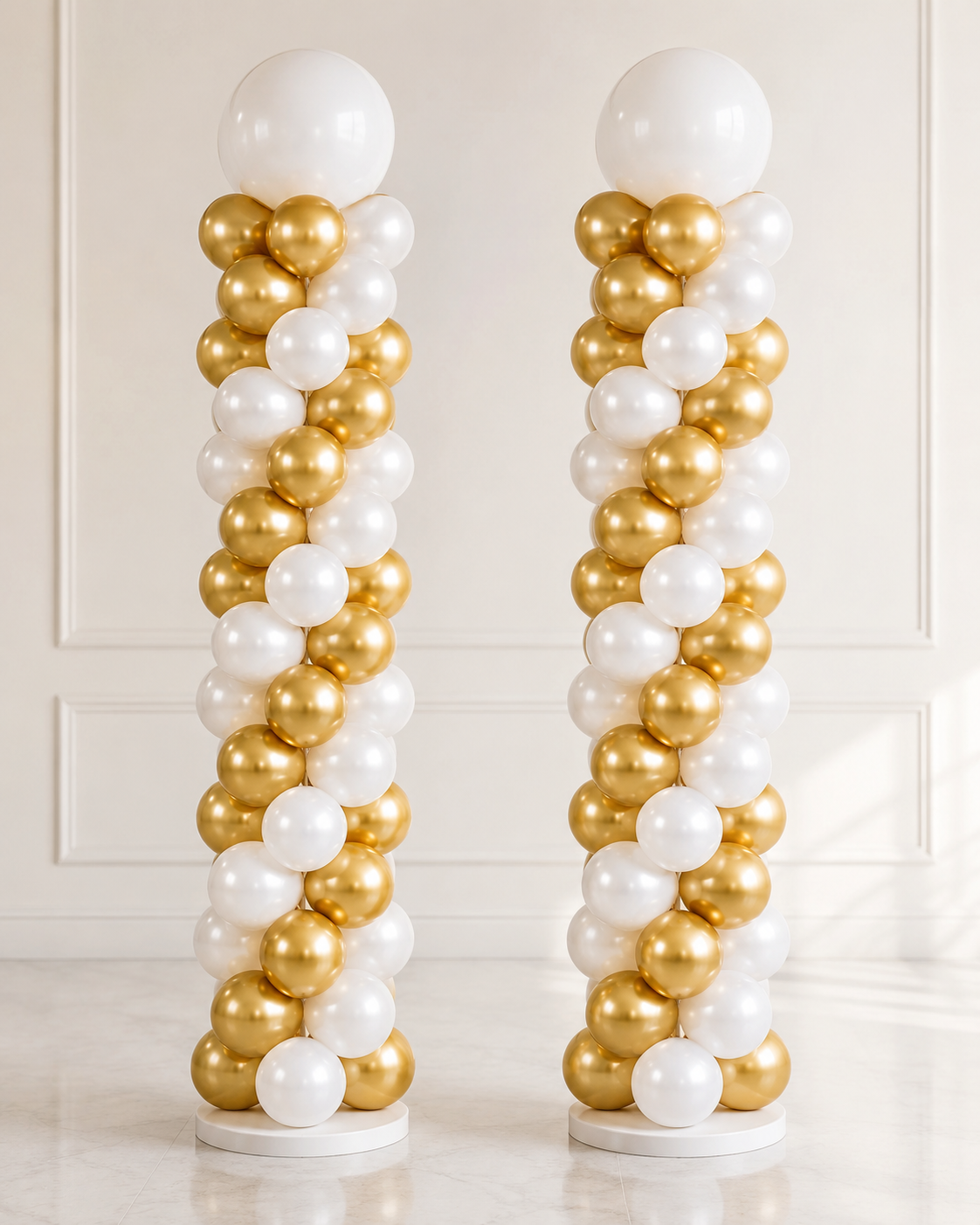 Victoria's Crafts Luxury Balloon Entrance Columns