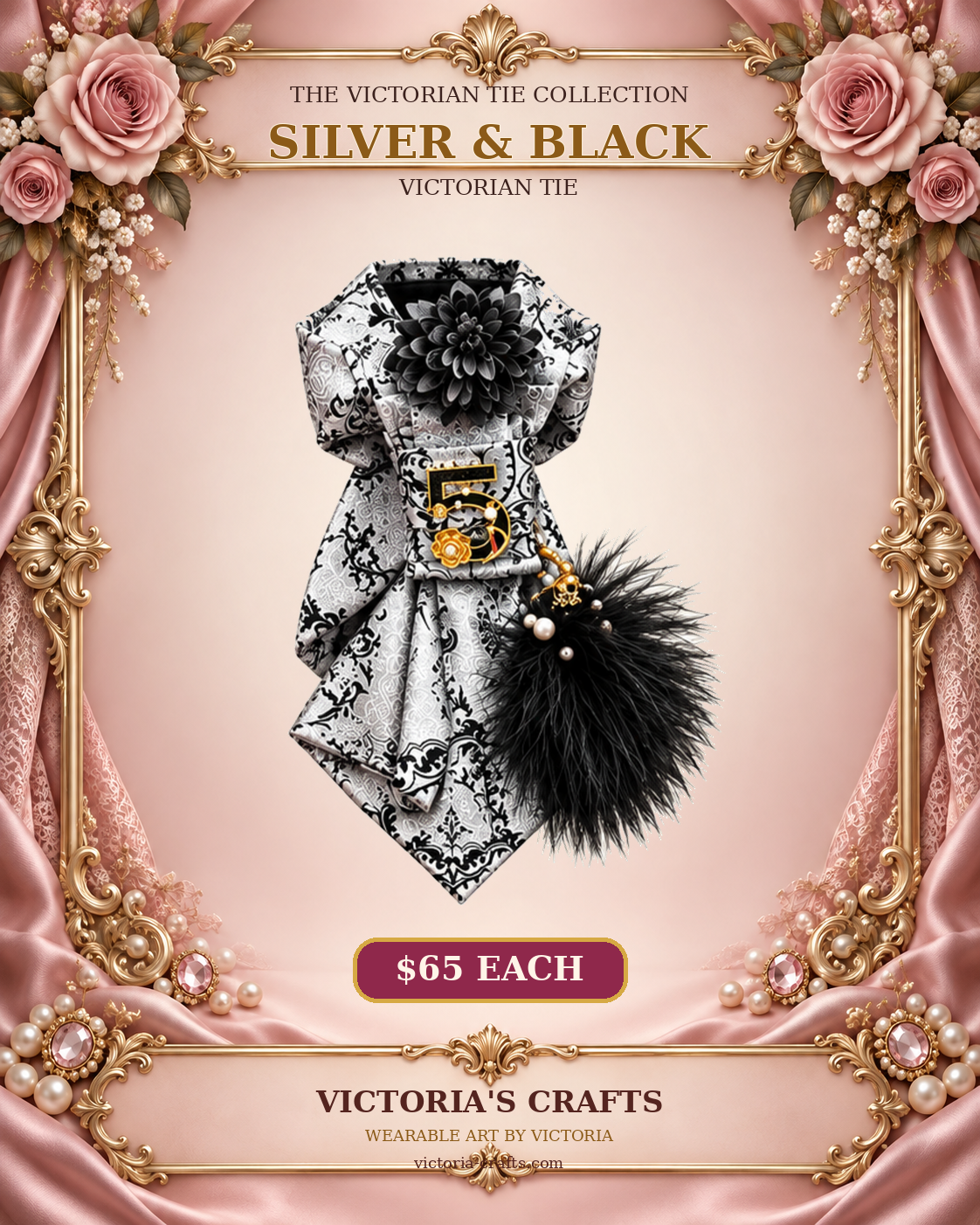 03_Silver_and_Black_Victorian_Tie_Poster.png
