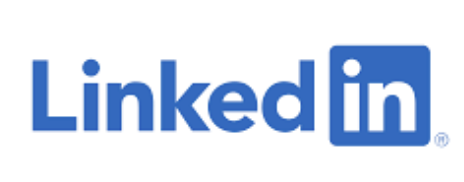 Logo LinkedIn en bleu et blanc