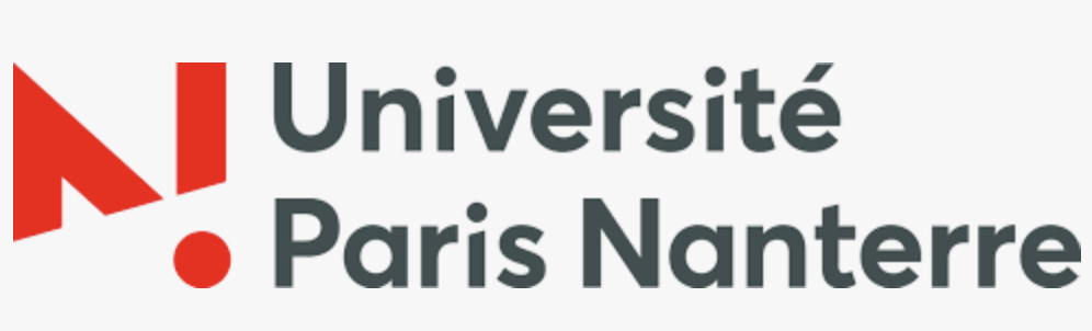 Logo de l'Université Paris Nanterre avec un point d'exclamation rouge et le texte en noir.