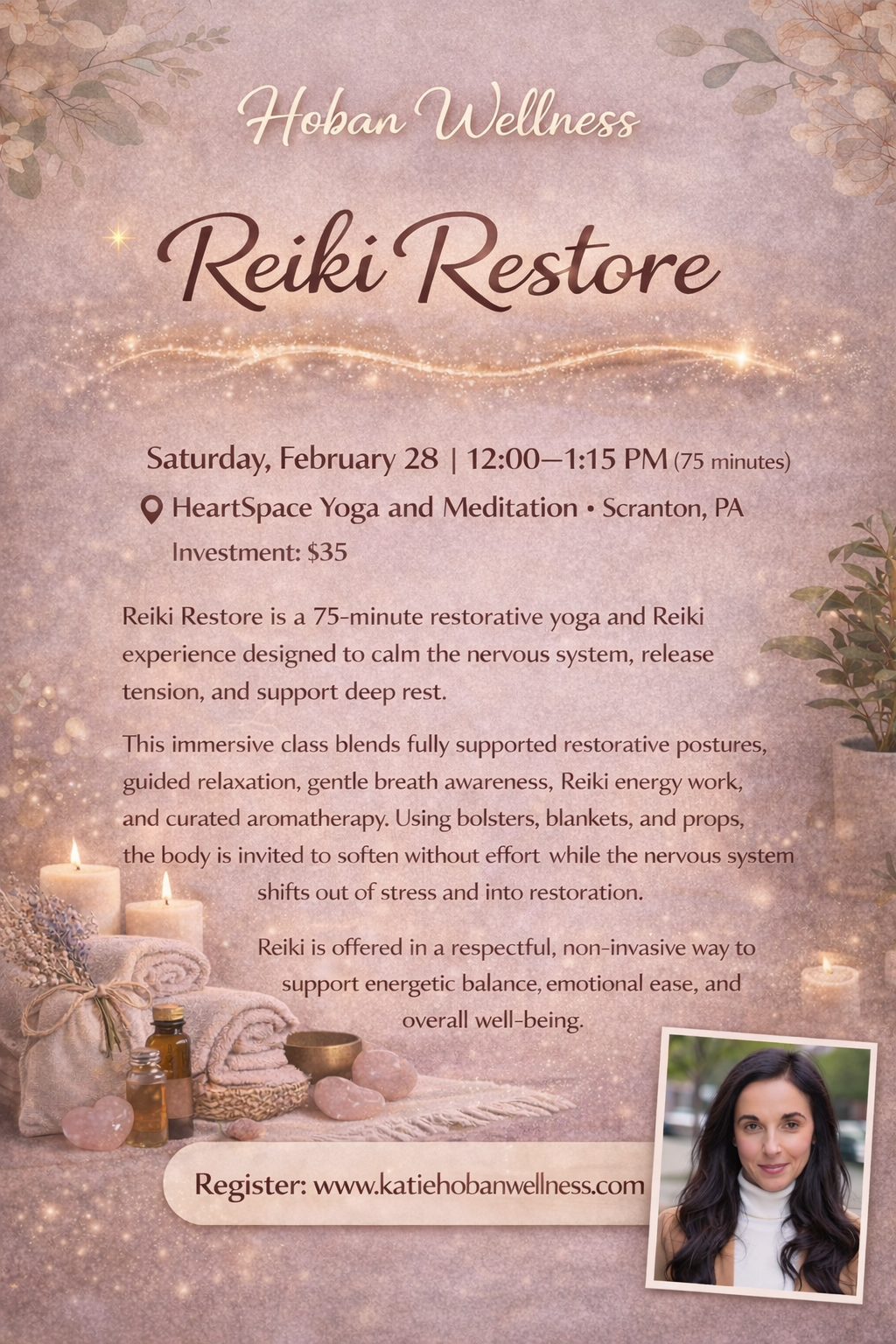 Reiki Restore - Saturday, February 28th