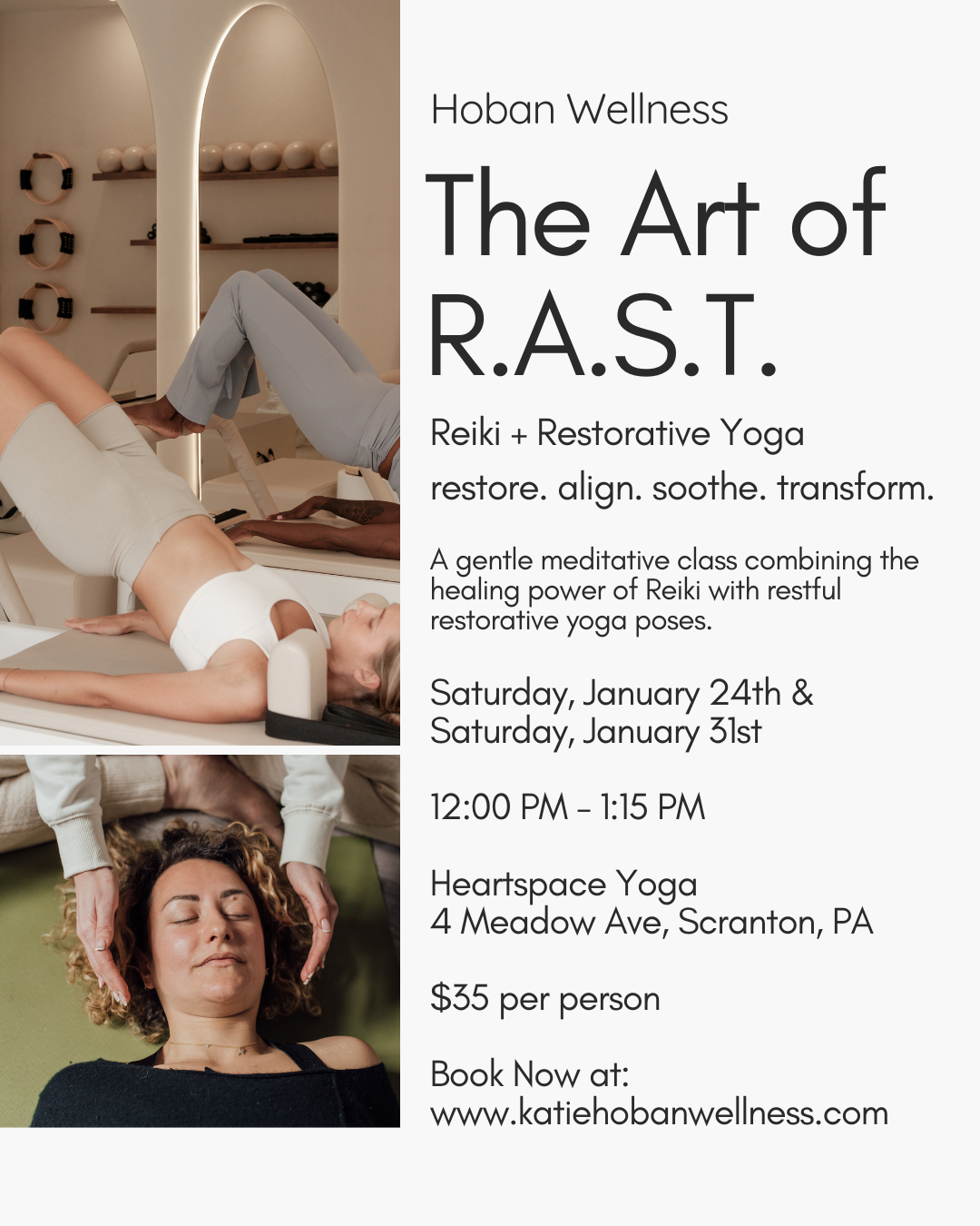 Reiki Restore - January 24th