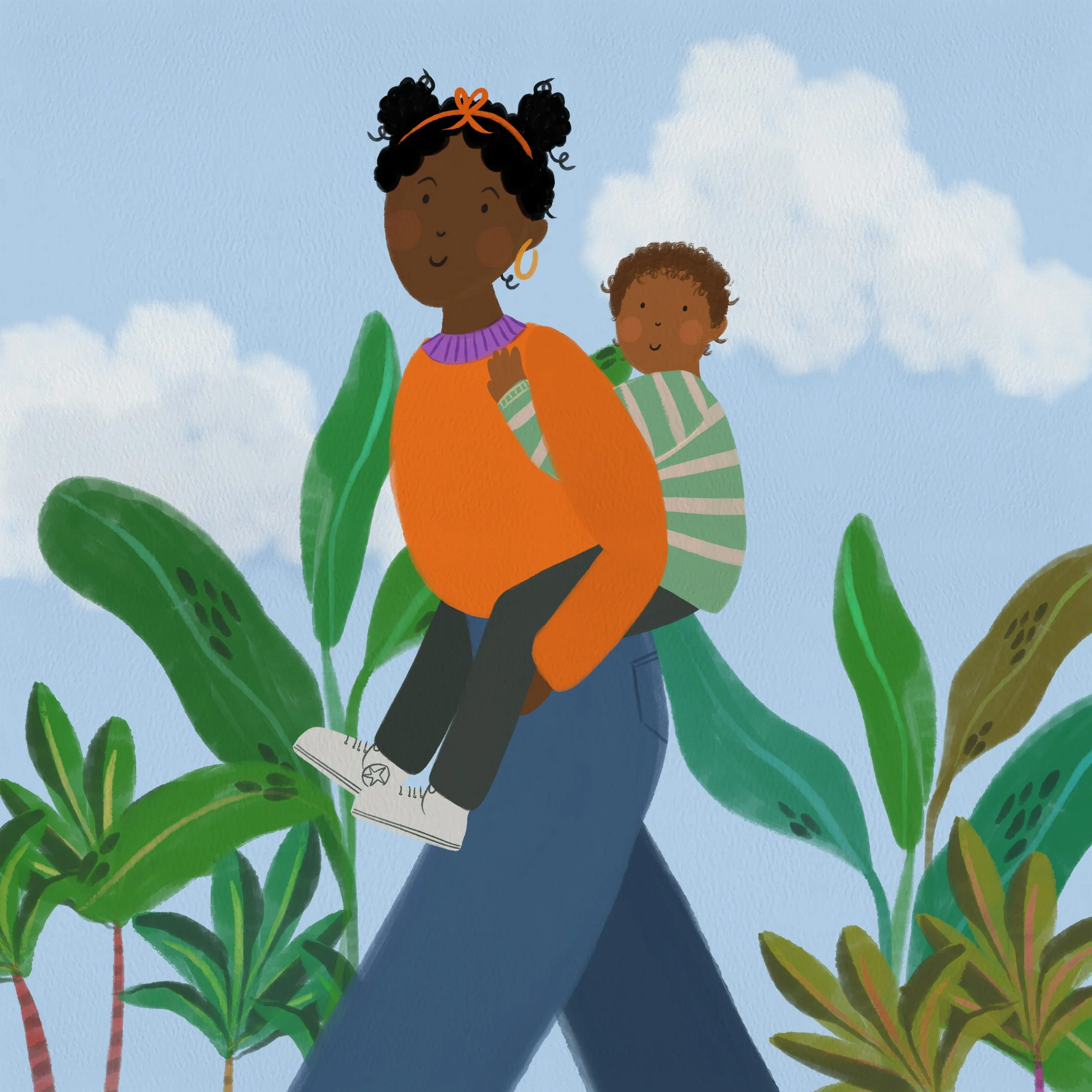 Kelly and El Walking.jpg