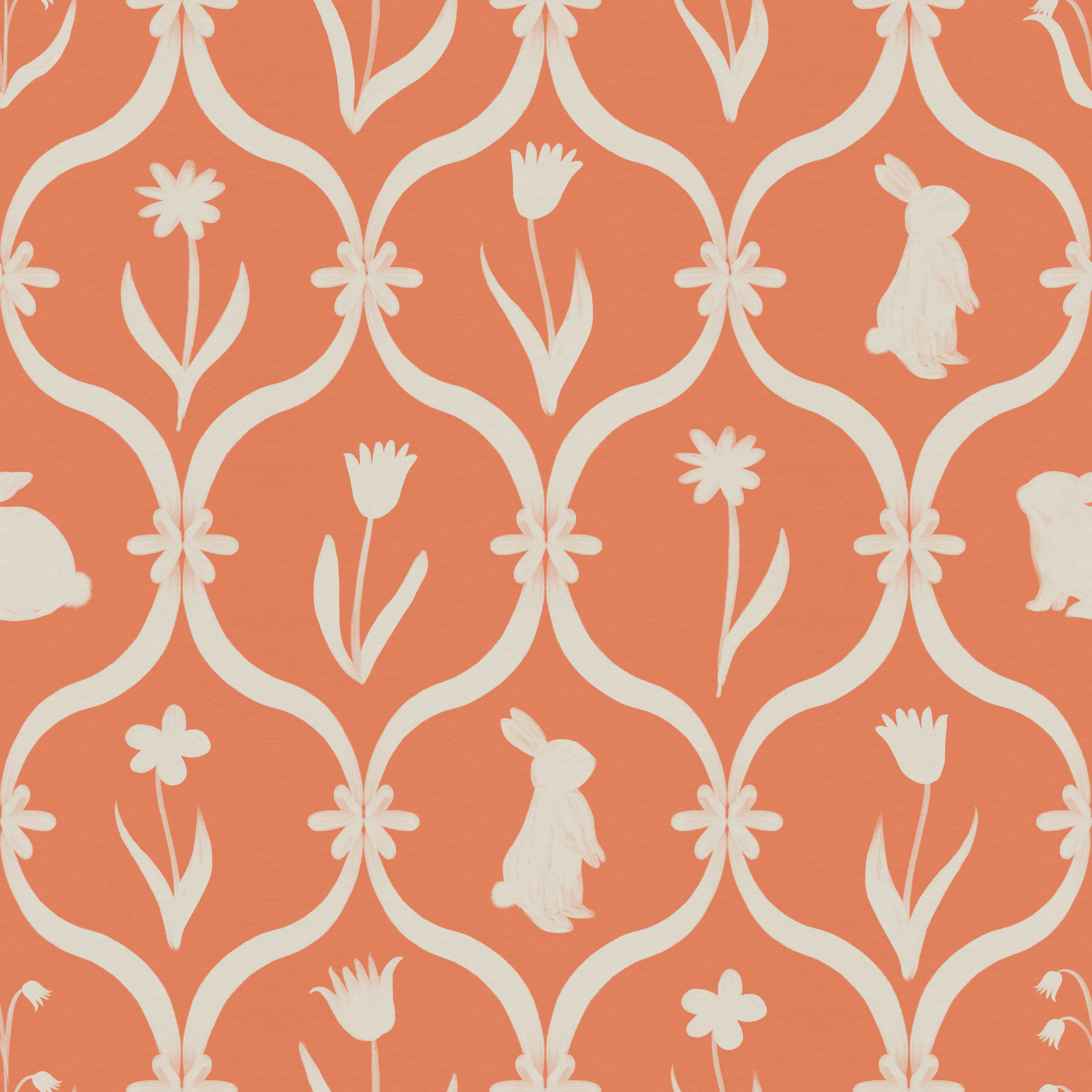 easter coral and cream repeat.png