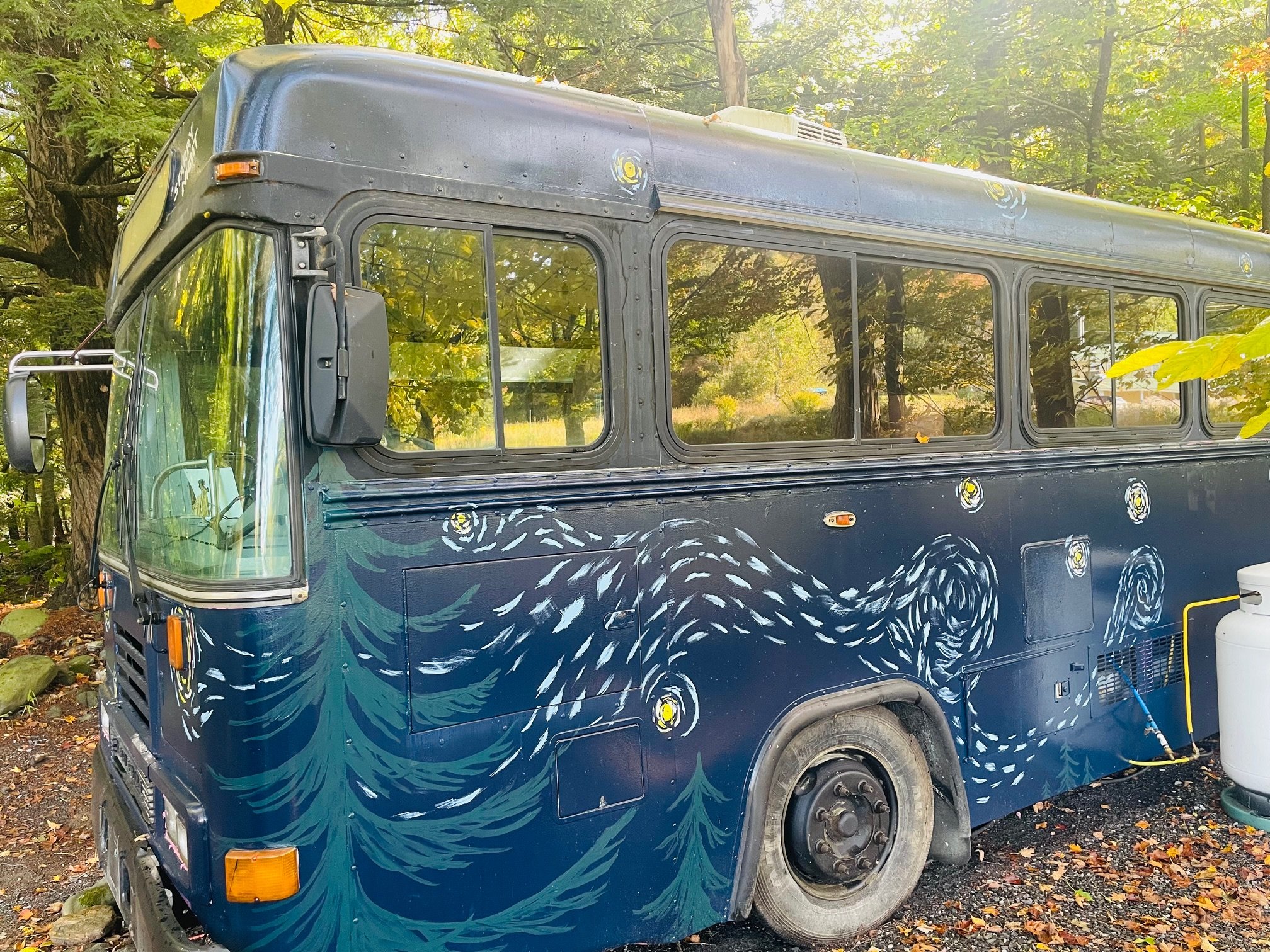 Starry Night Magic Bus
