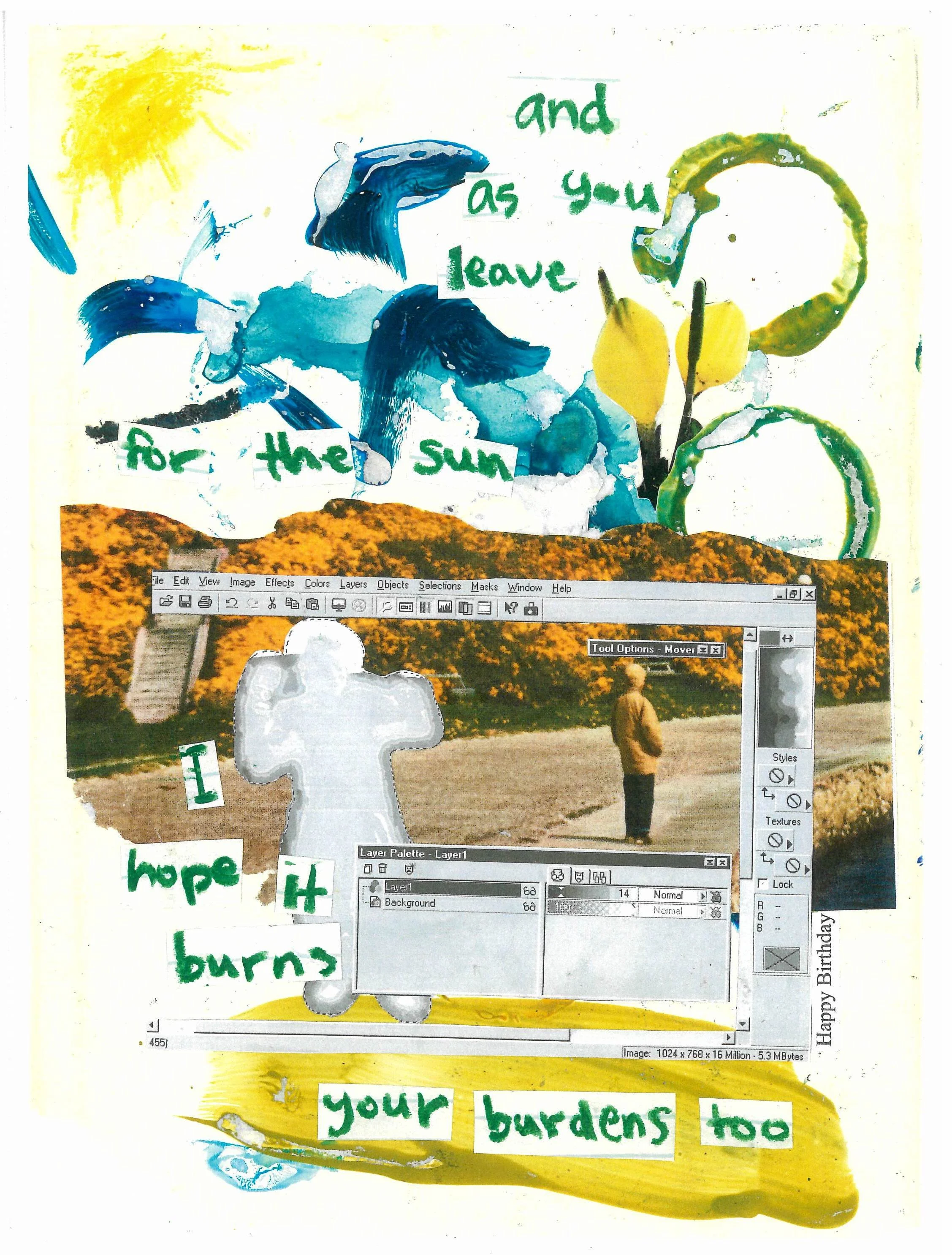 As You Leave For the Sun