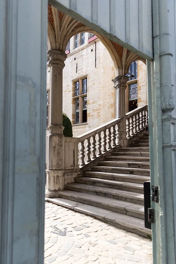 Stairwell at the Hof van Savoye in Mechelen