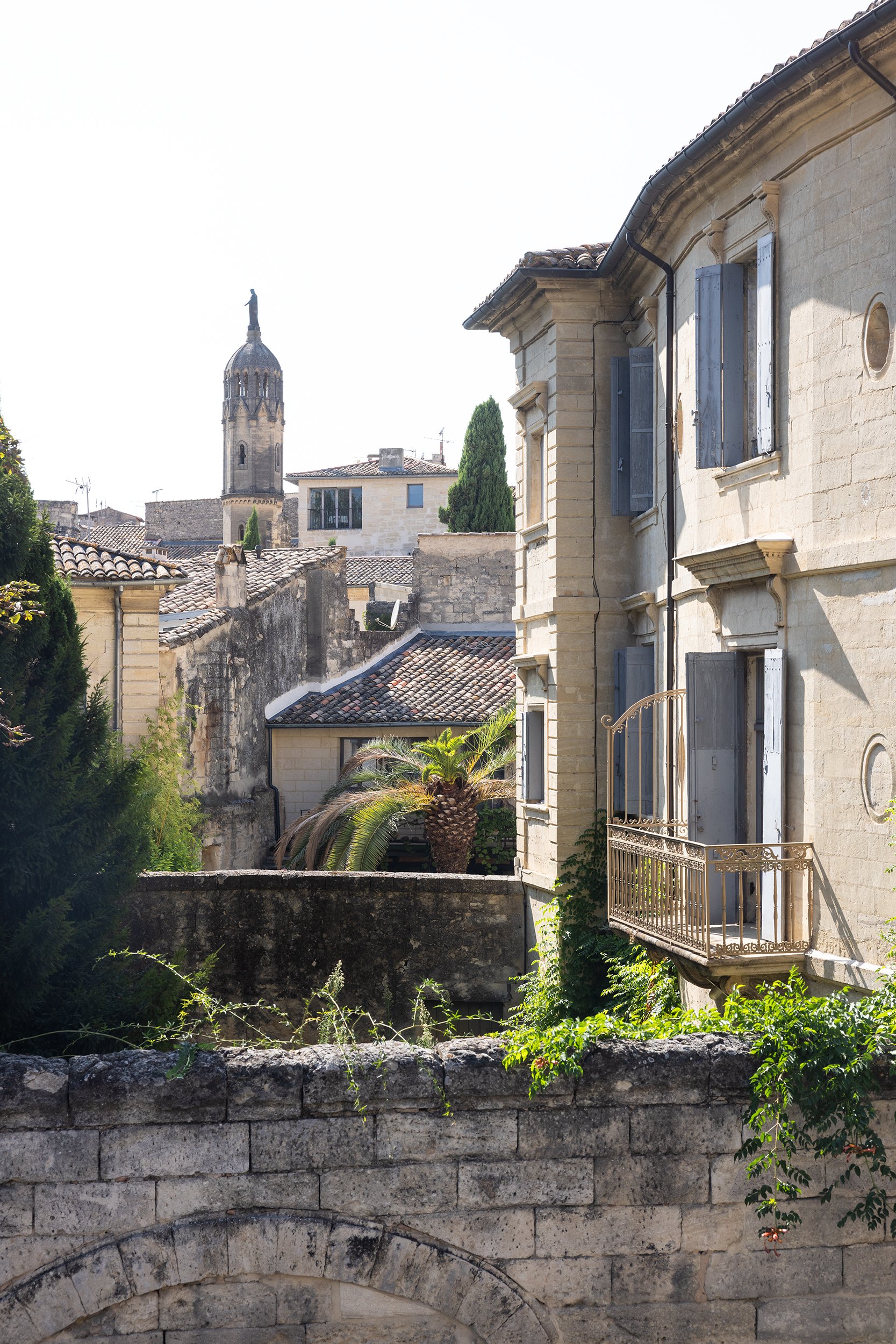 Rue de l'Évêché, Uzes, France