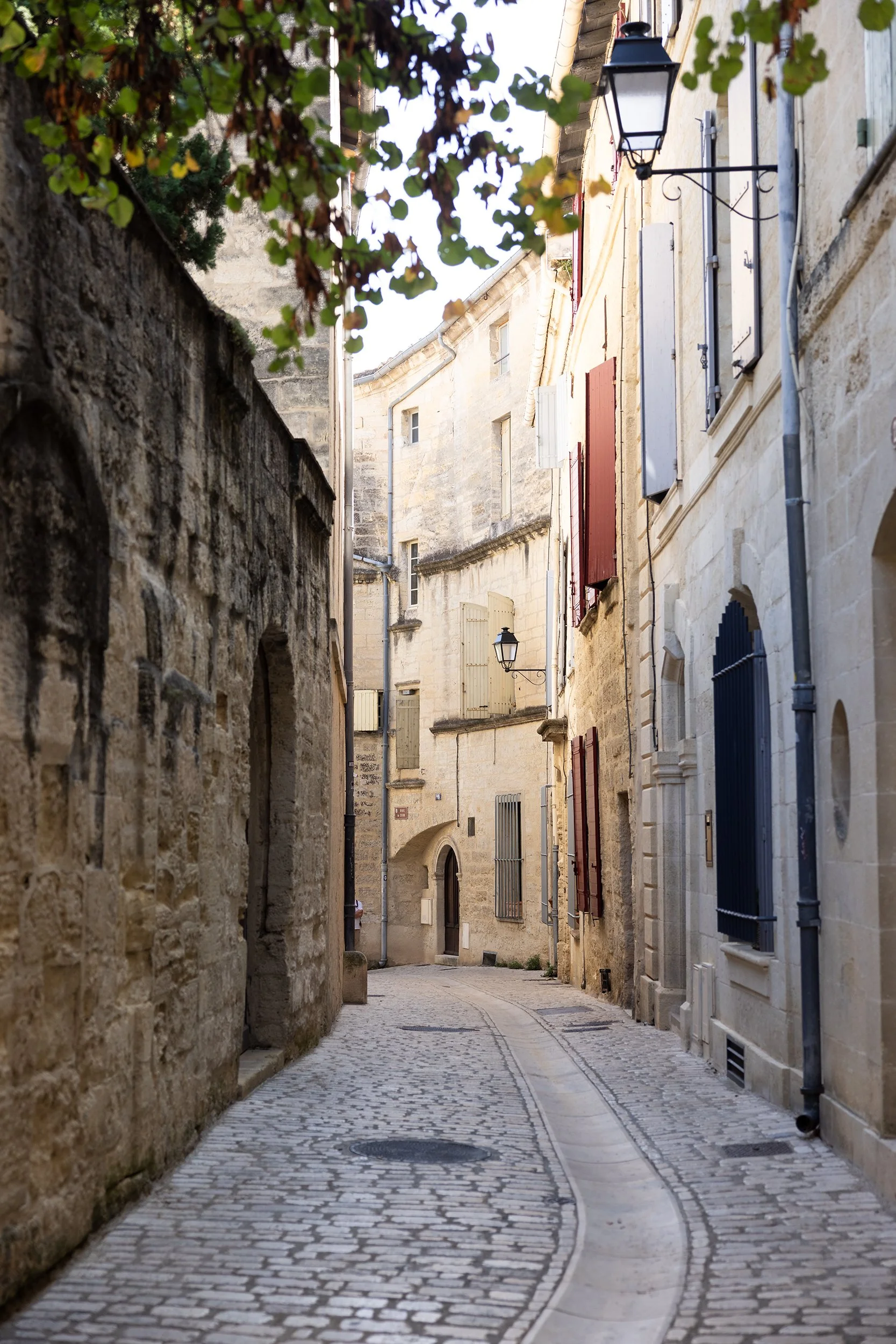 Rue du Coin in Uzes, France