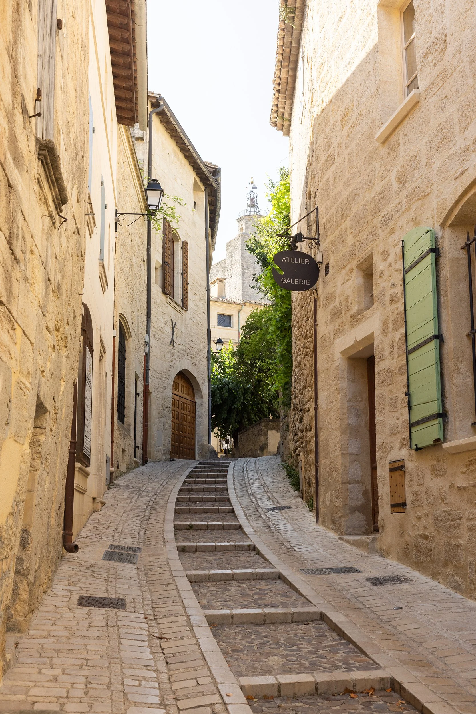 Rue Saint Théodorit in Uzes, France