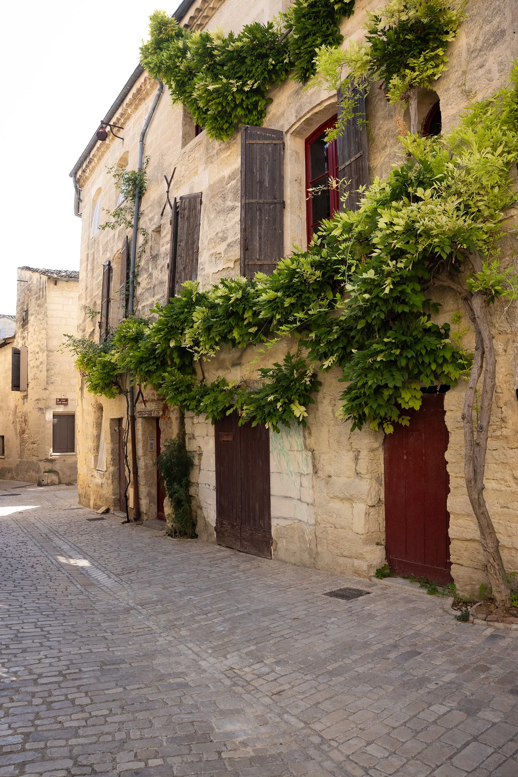 Rue Plan de l'Oume, Uzes France