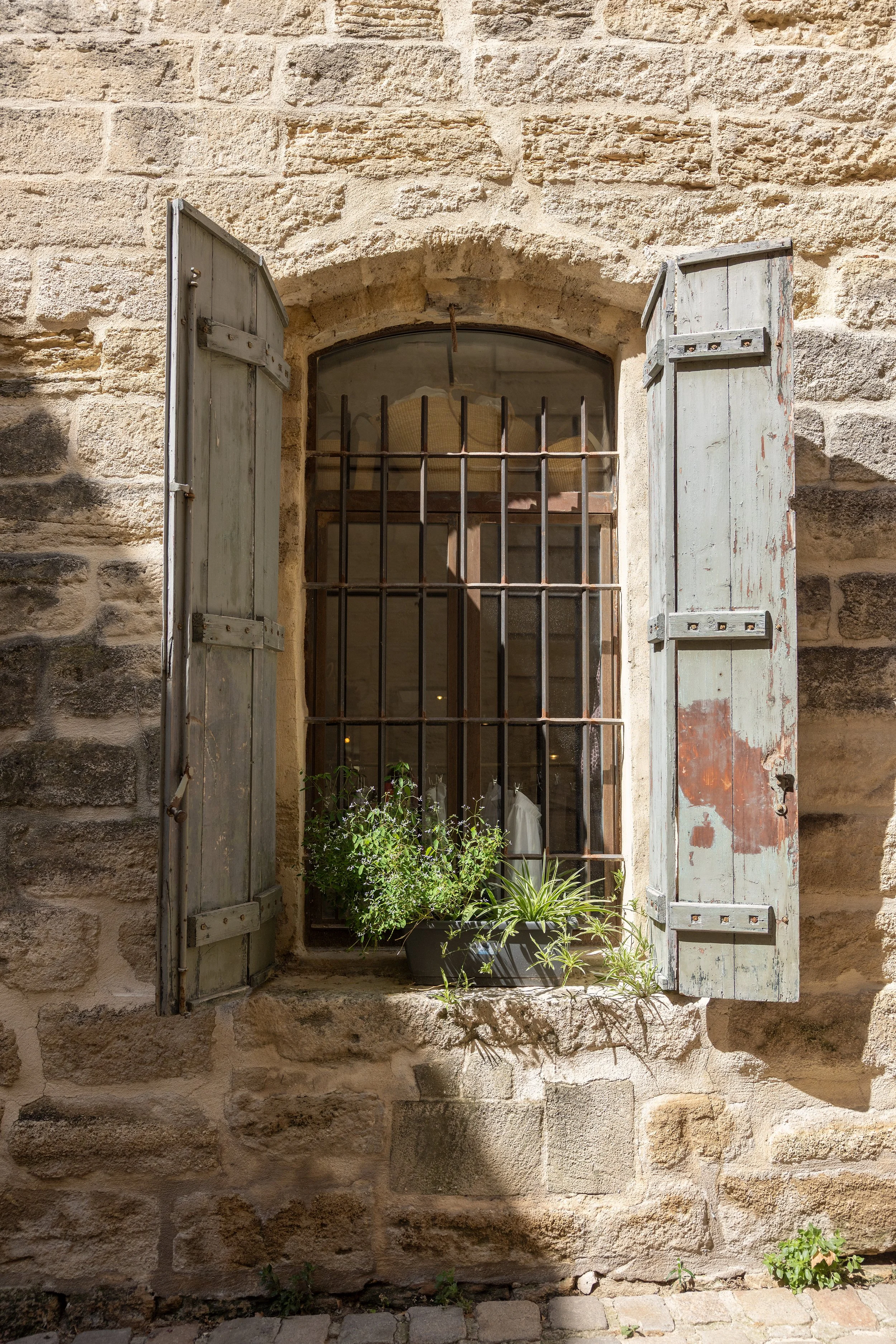 Window in Uzes, France
