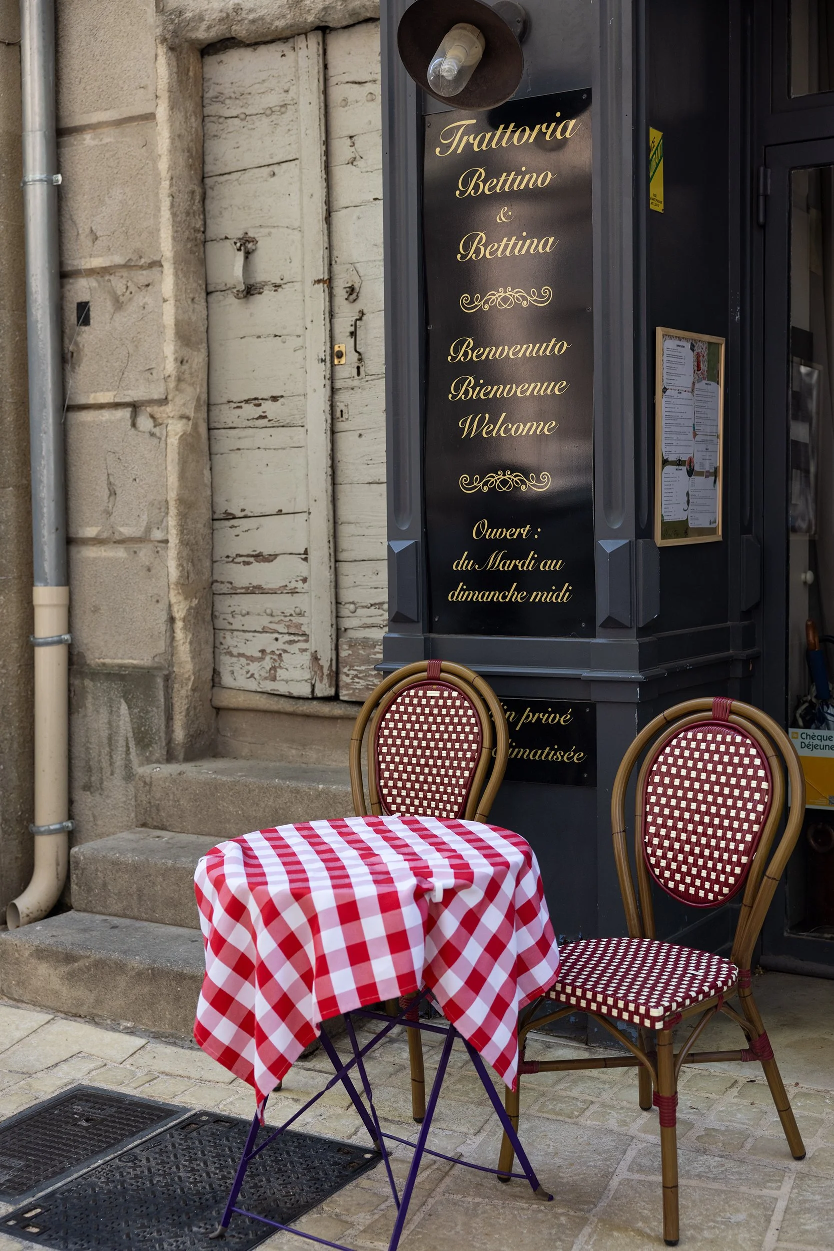 Trattoria Bettino &amp; Bettina in Uzes, France