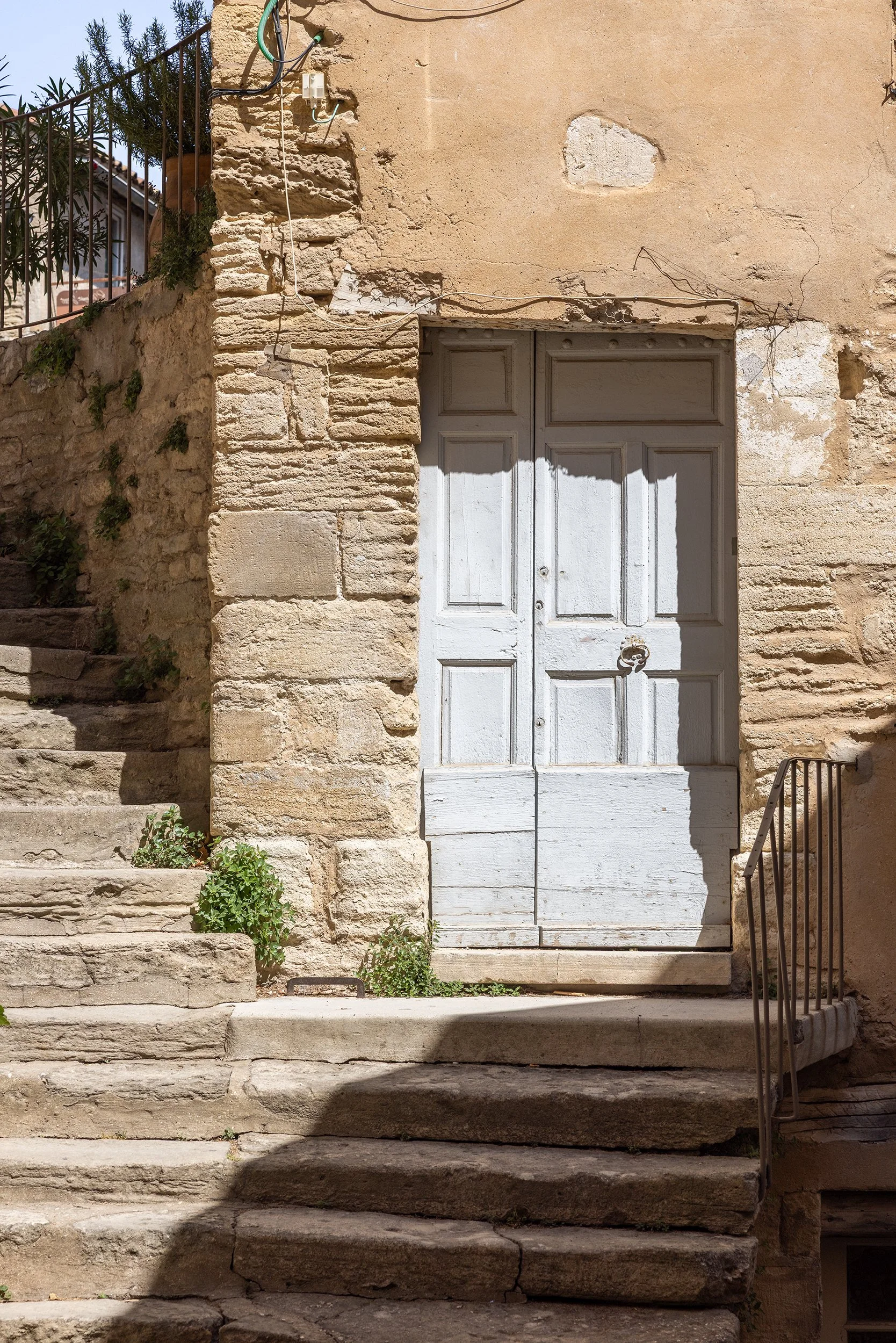 Doorway on Rue du Four, Gordes, France