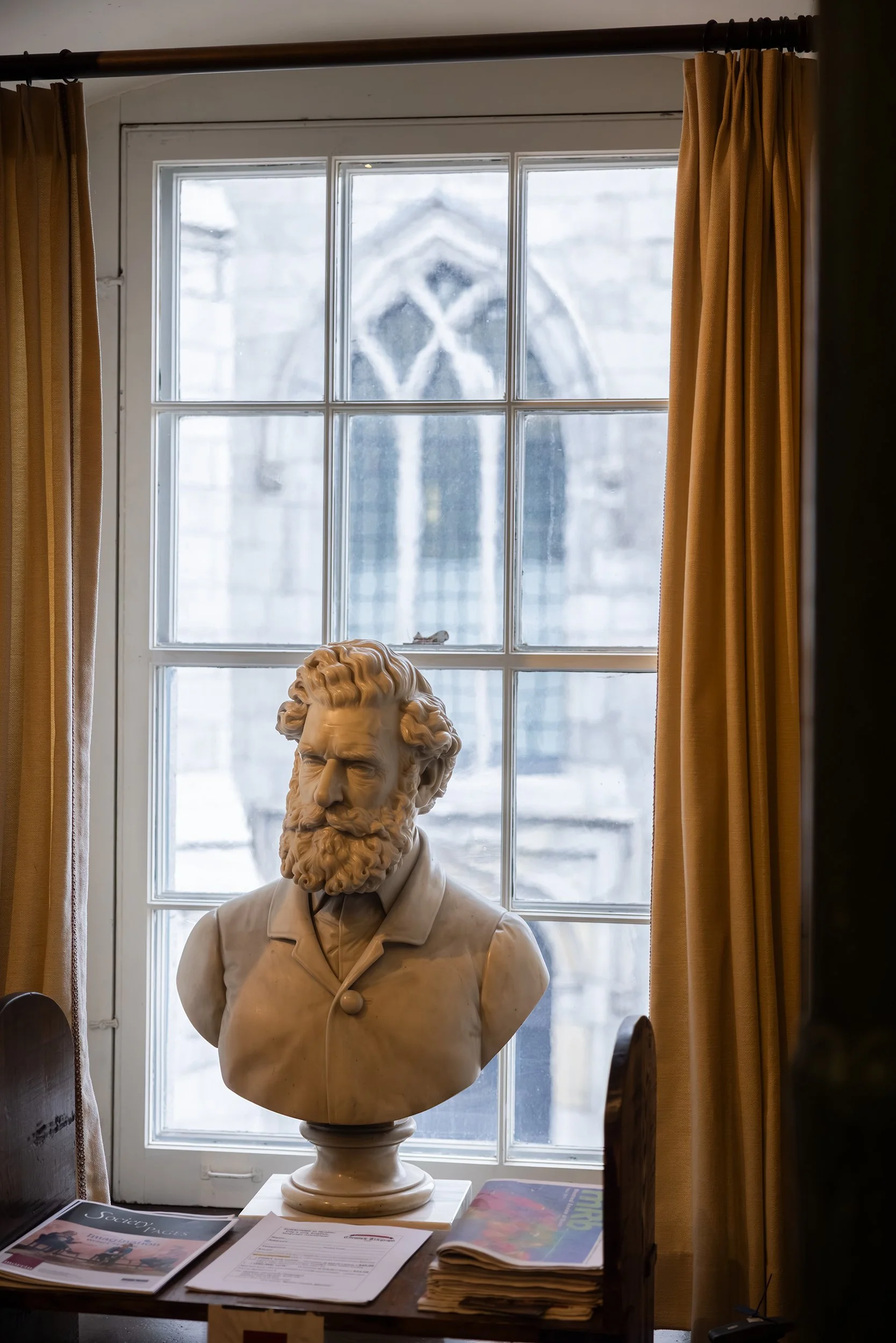 Bust of James Douglas at the Morrin Centre