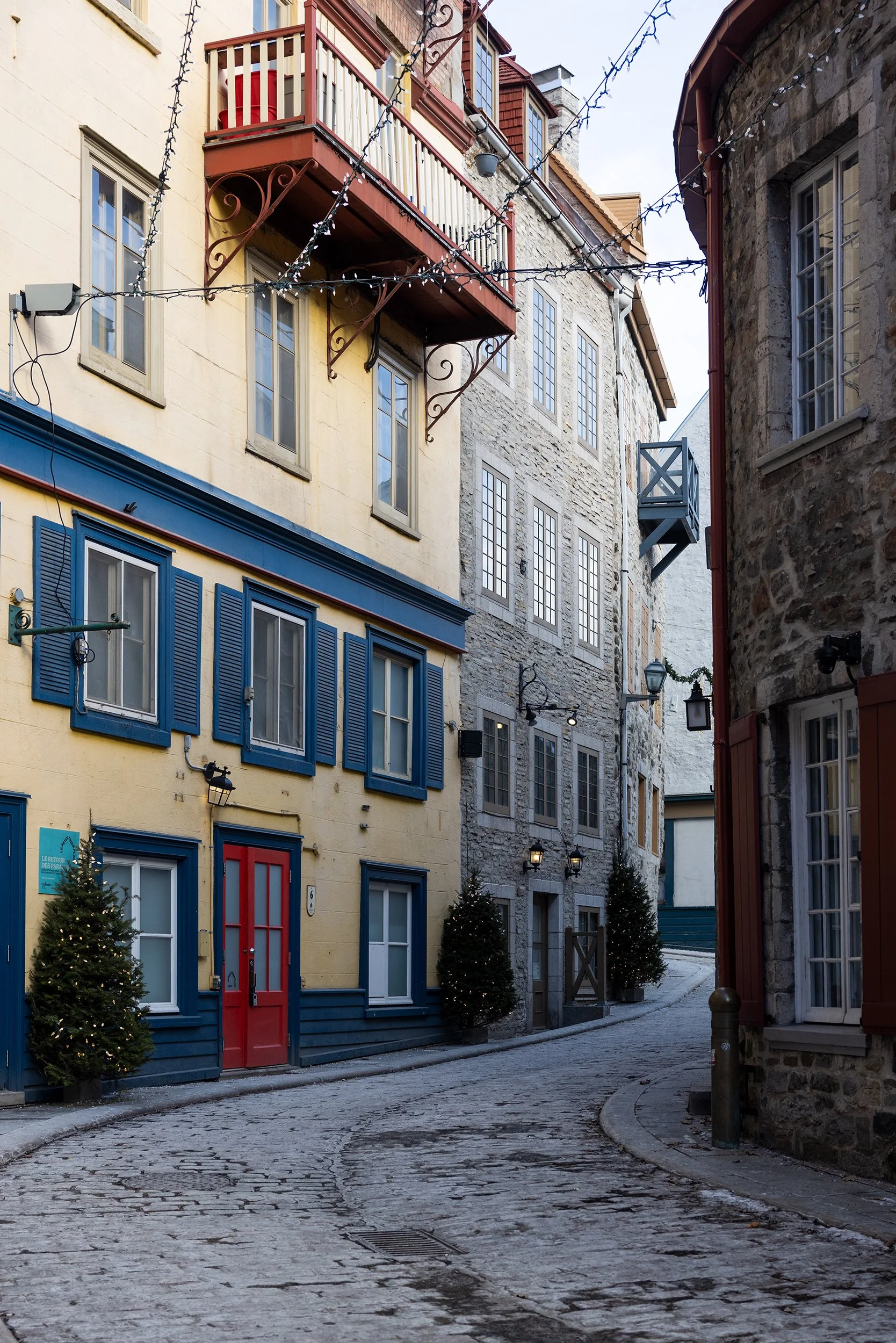 Rue du Cul-de-Sac in Quebec City