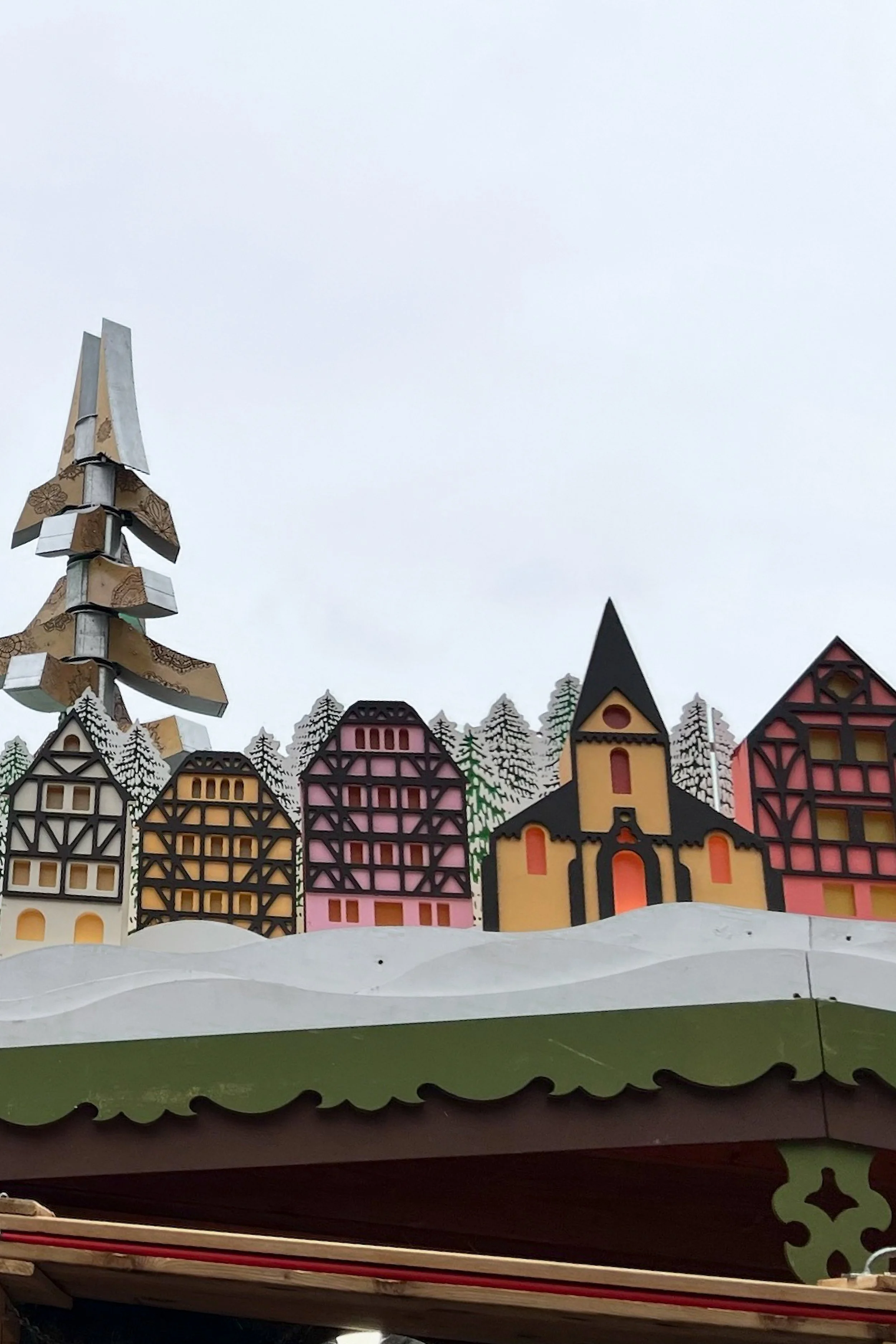German Market decor, Quebec City