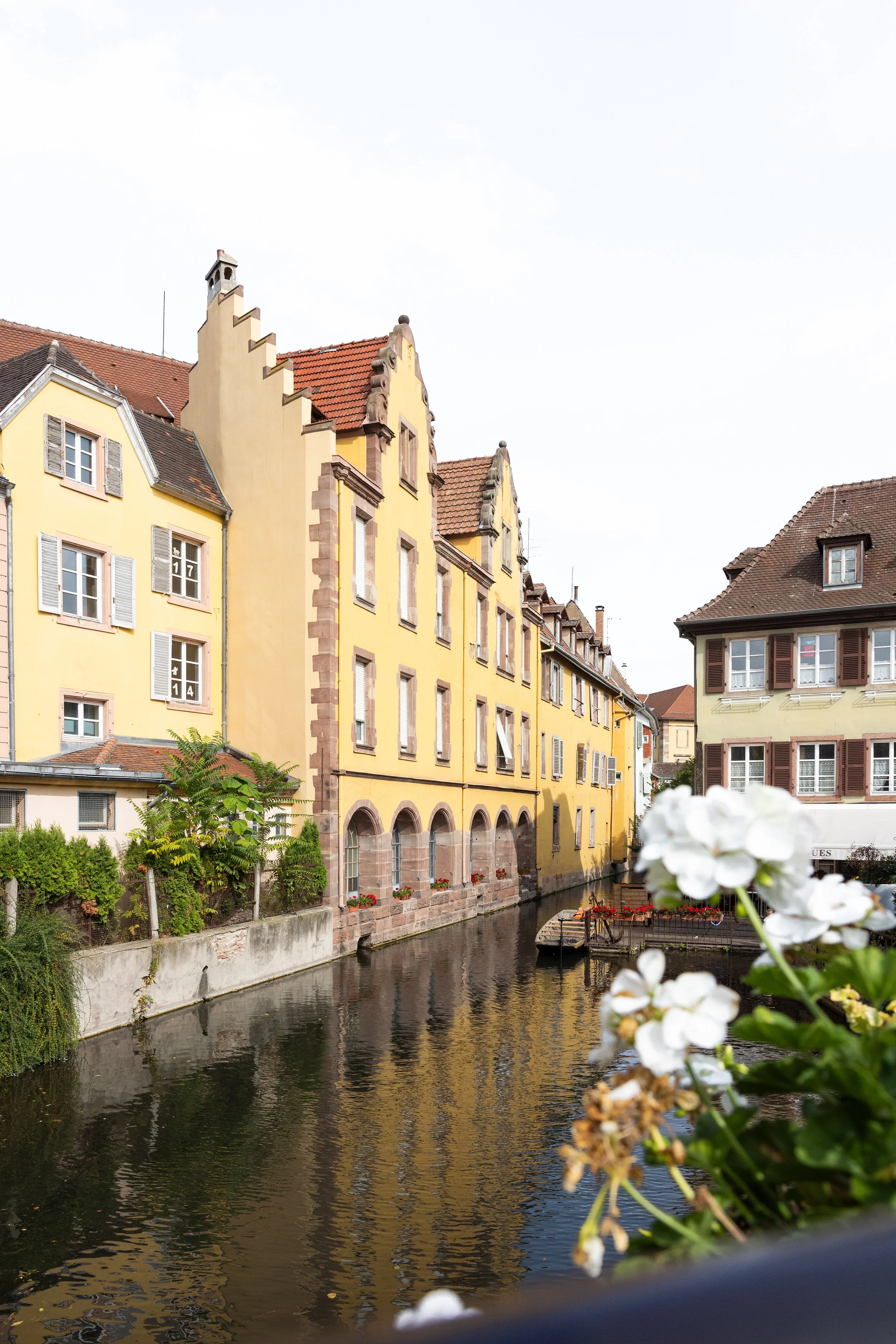 View from Rue de Turenne Bridge, Colmar, France